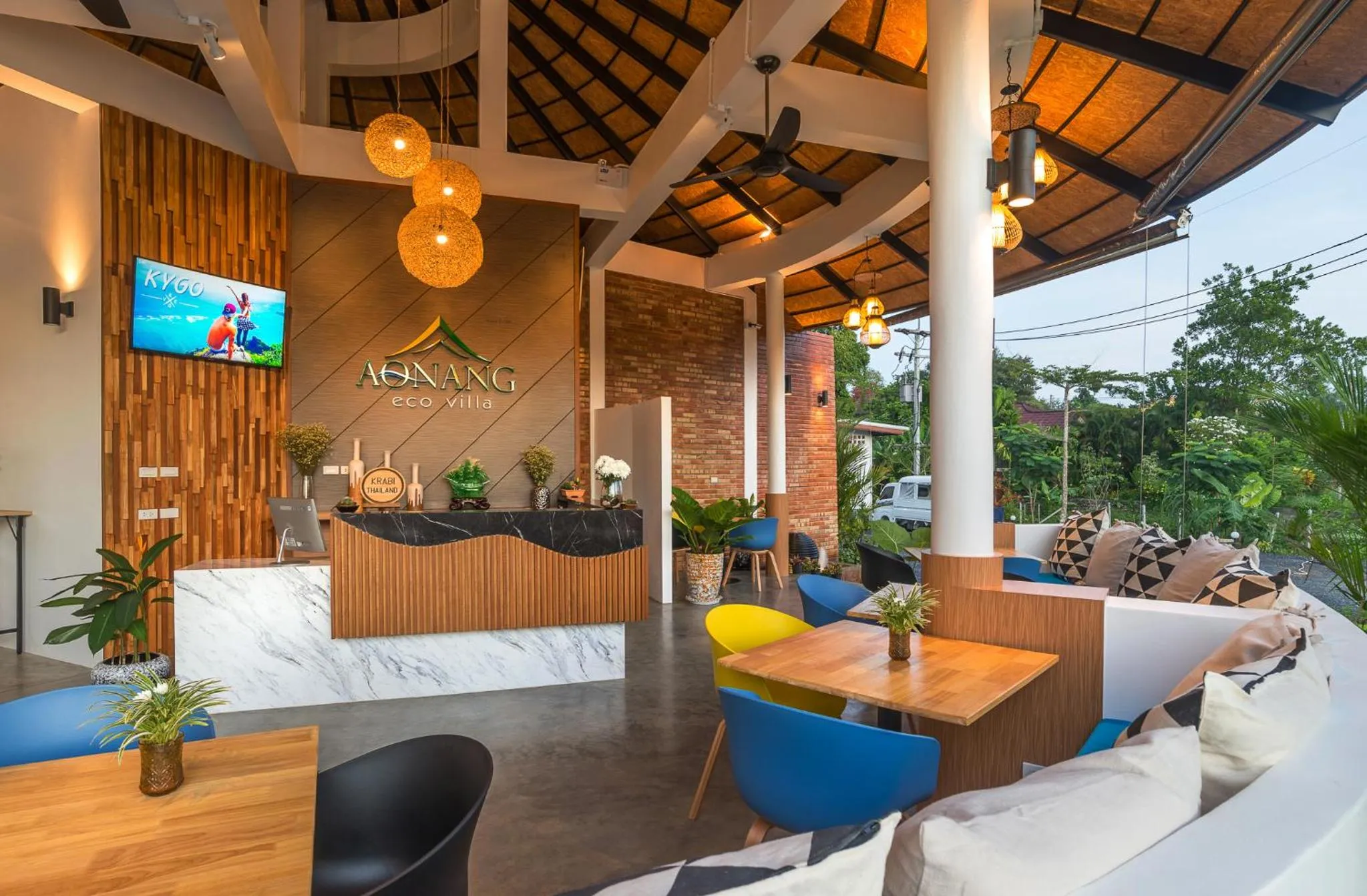 Lobby or reception in Aonang Eco Villa