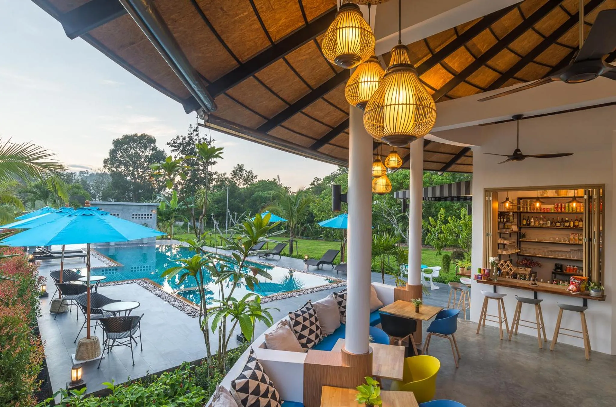 Facade/entrance in Aonang Eco Villa