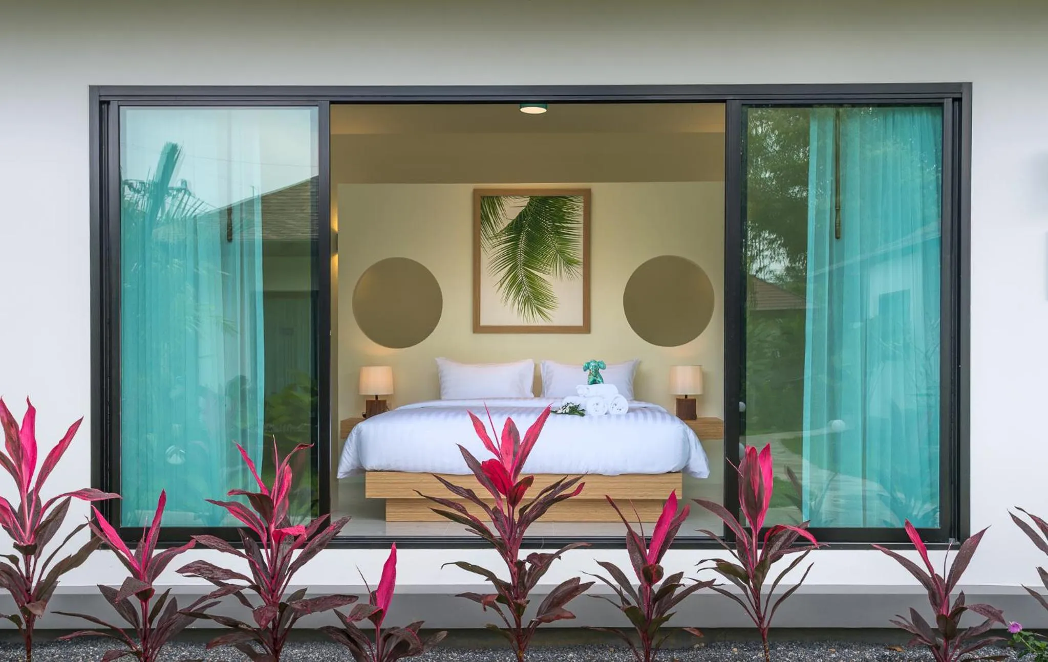 Bed in Aonang Eco Villa