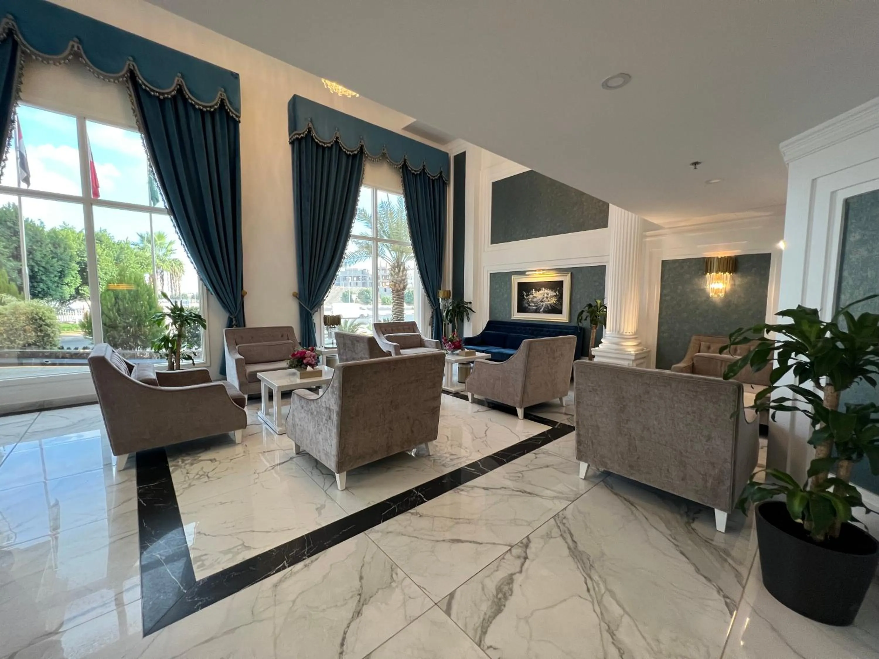 Lobby or reception in Remaj Hotel