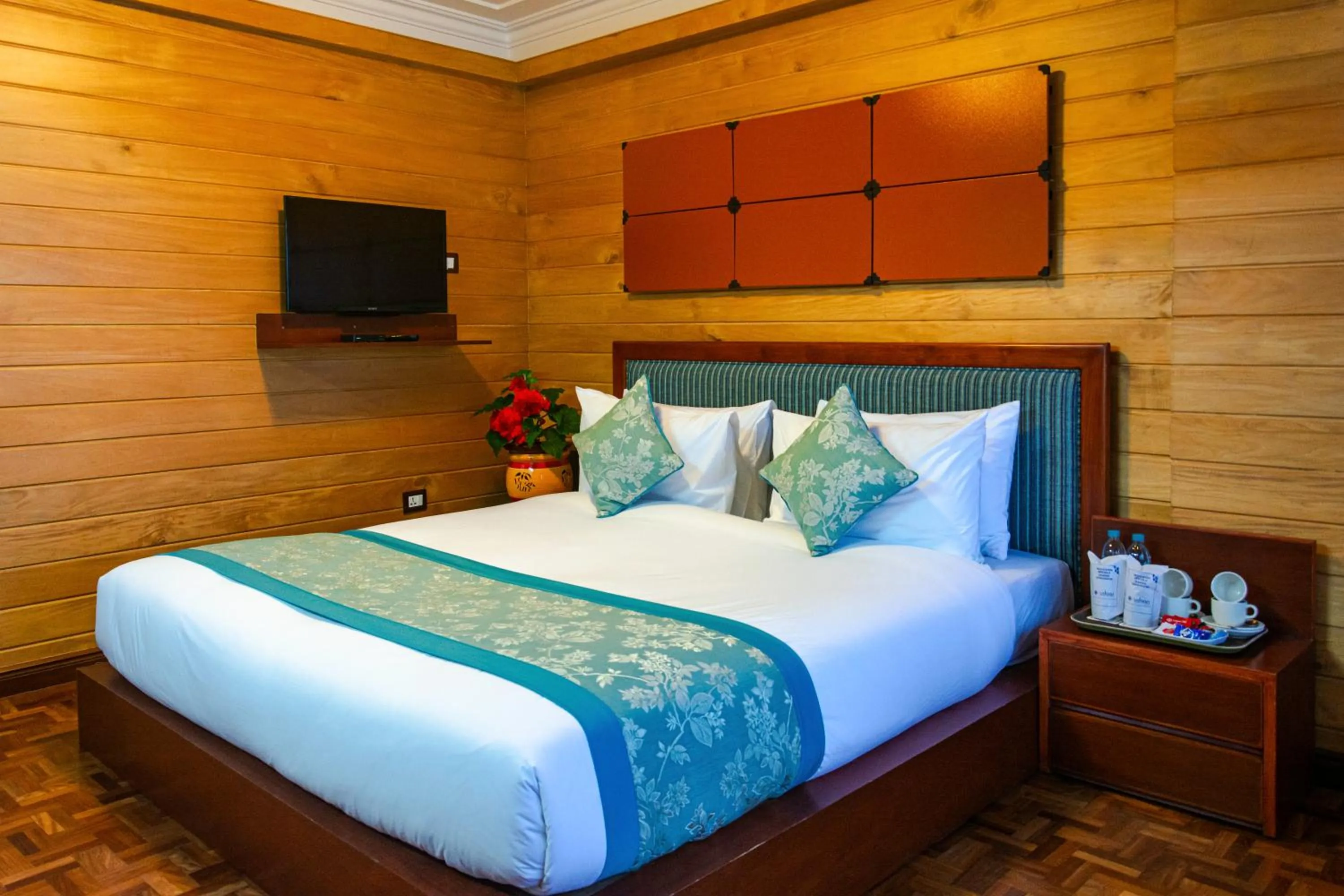 Photo of the whole room in Udaan Dekeling Resort, Darjeeling