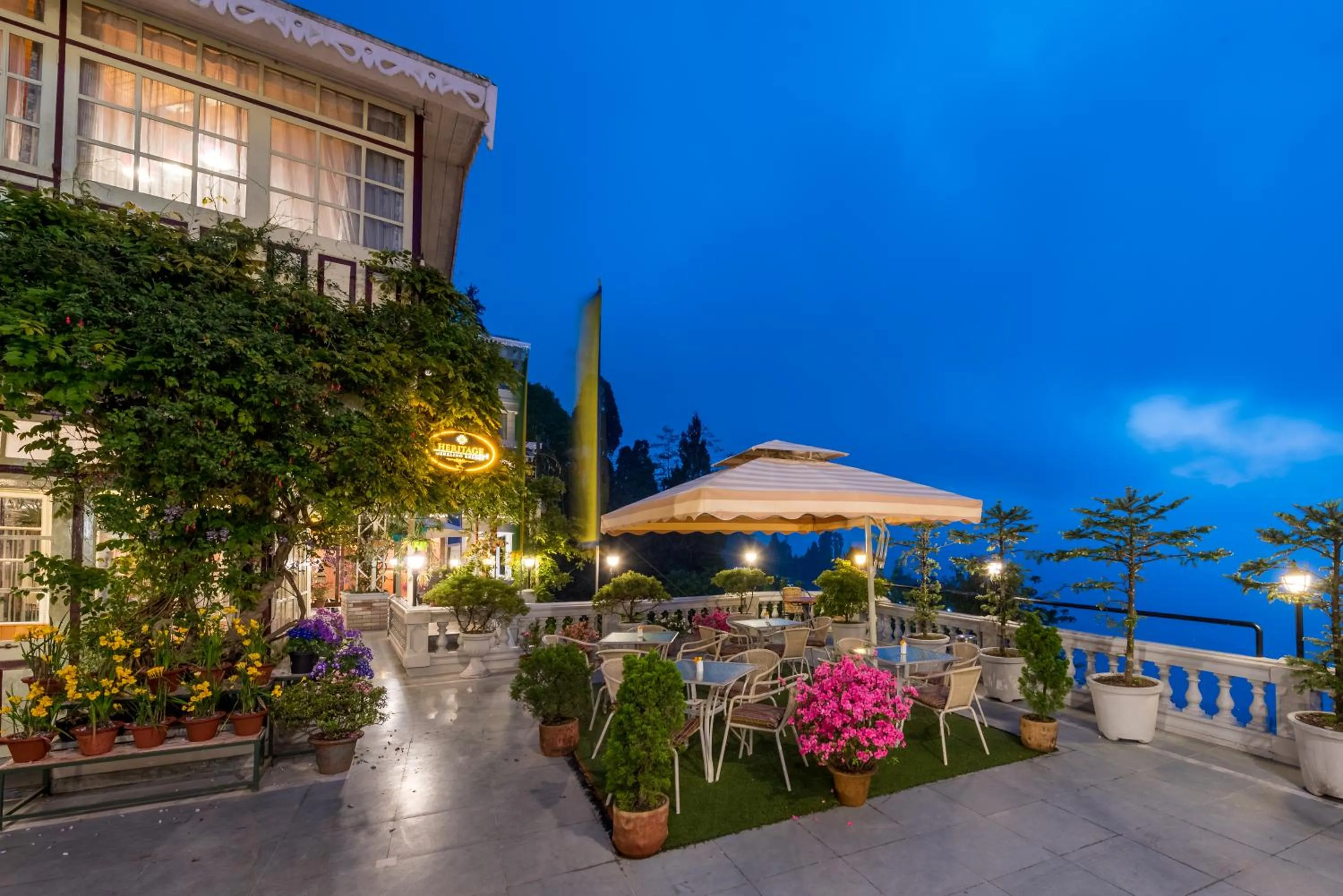 Property building in Udaan Dekeling Resort, Darjeeling