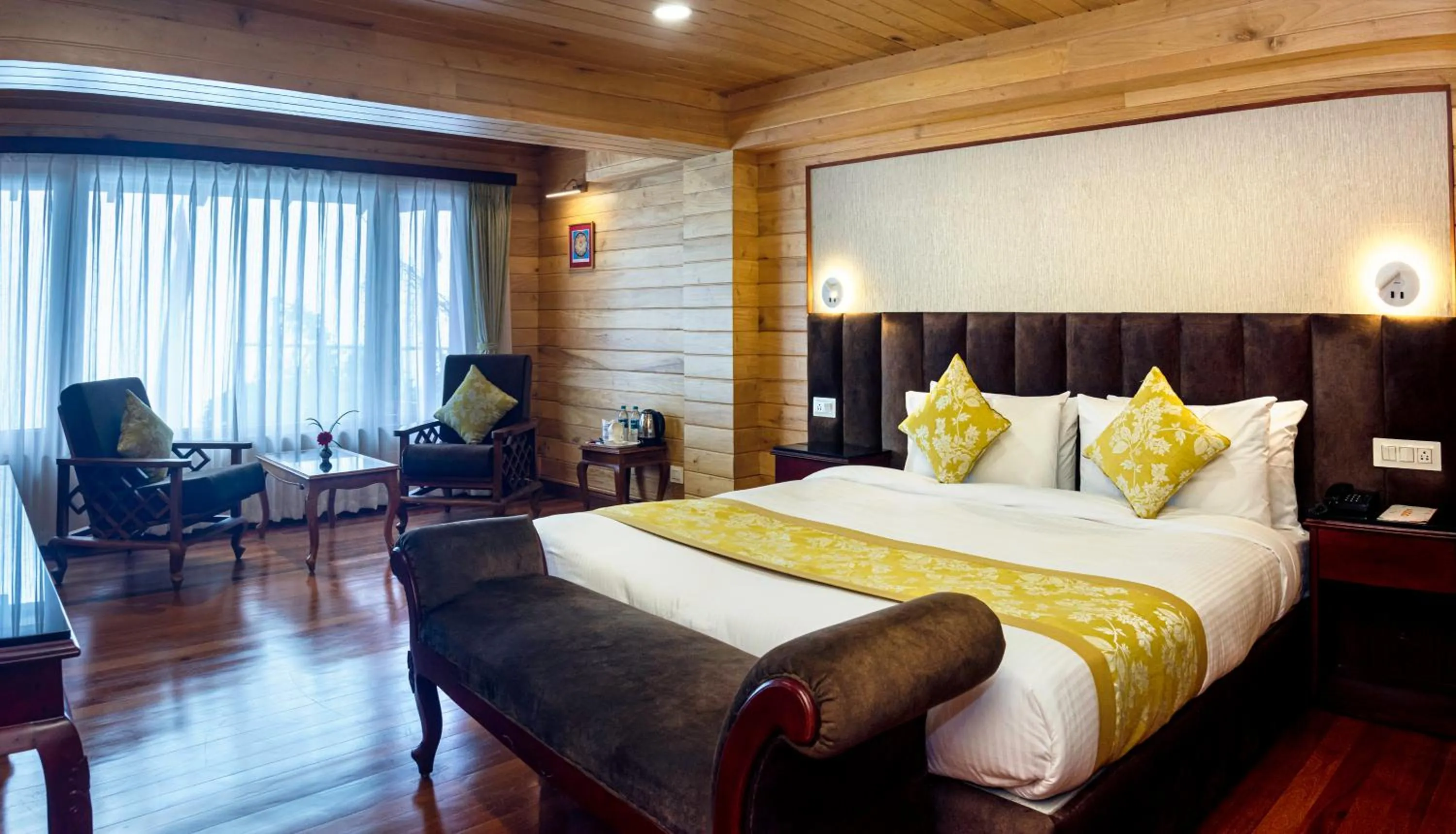 Bedroom in Udaan Dekeling Resort, Darjeeling