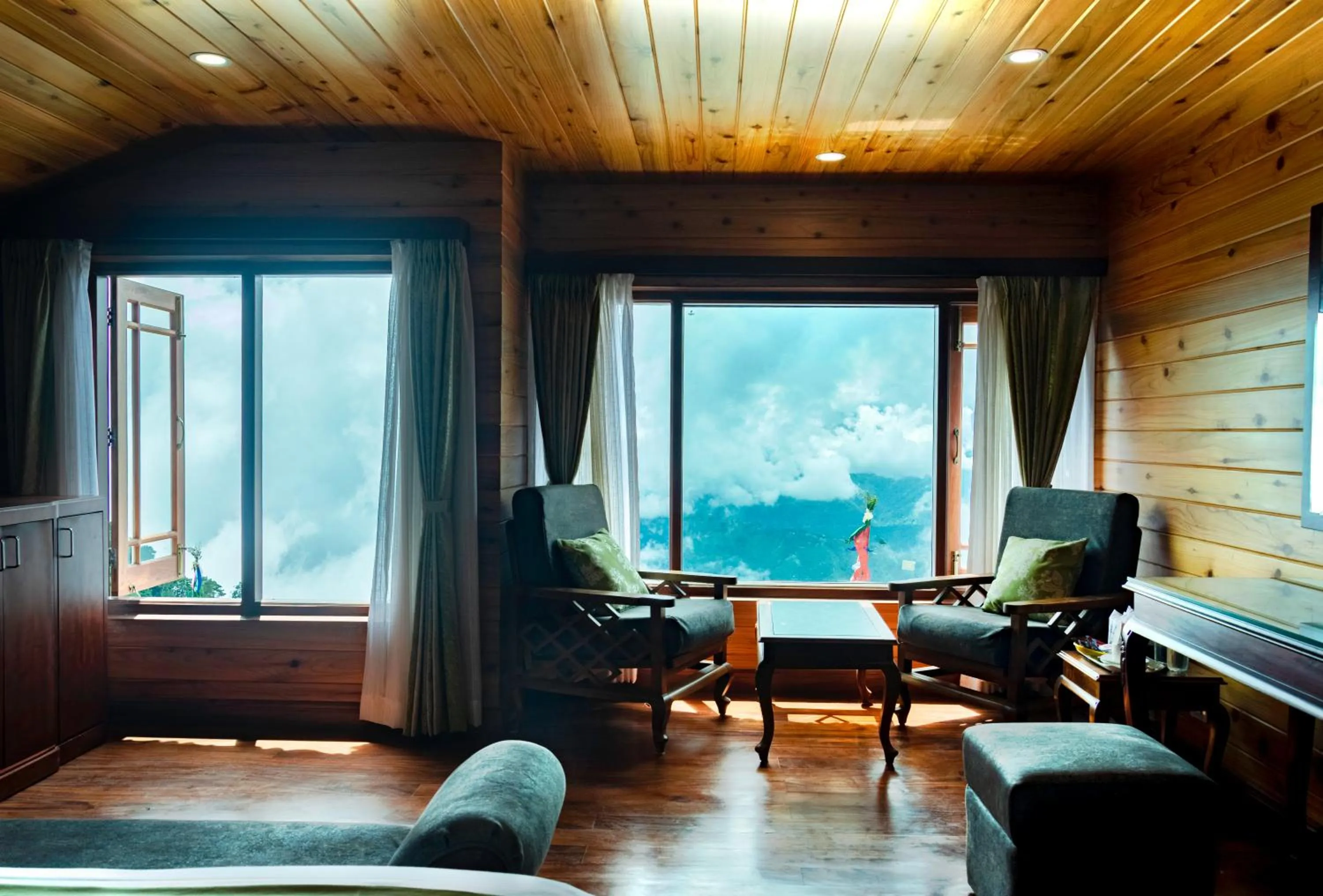 Natural landscape in Udaan Dekeling Resort, Darjeeling