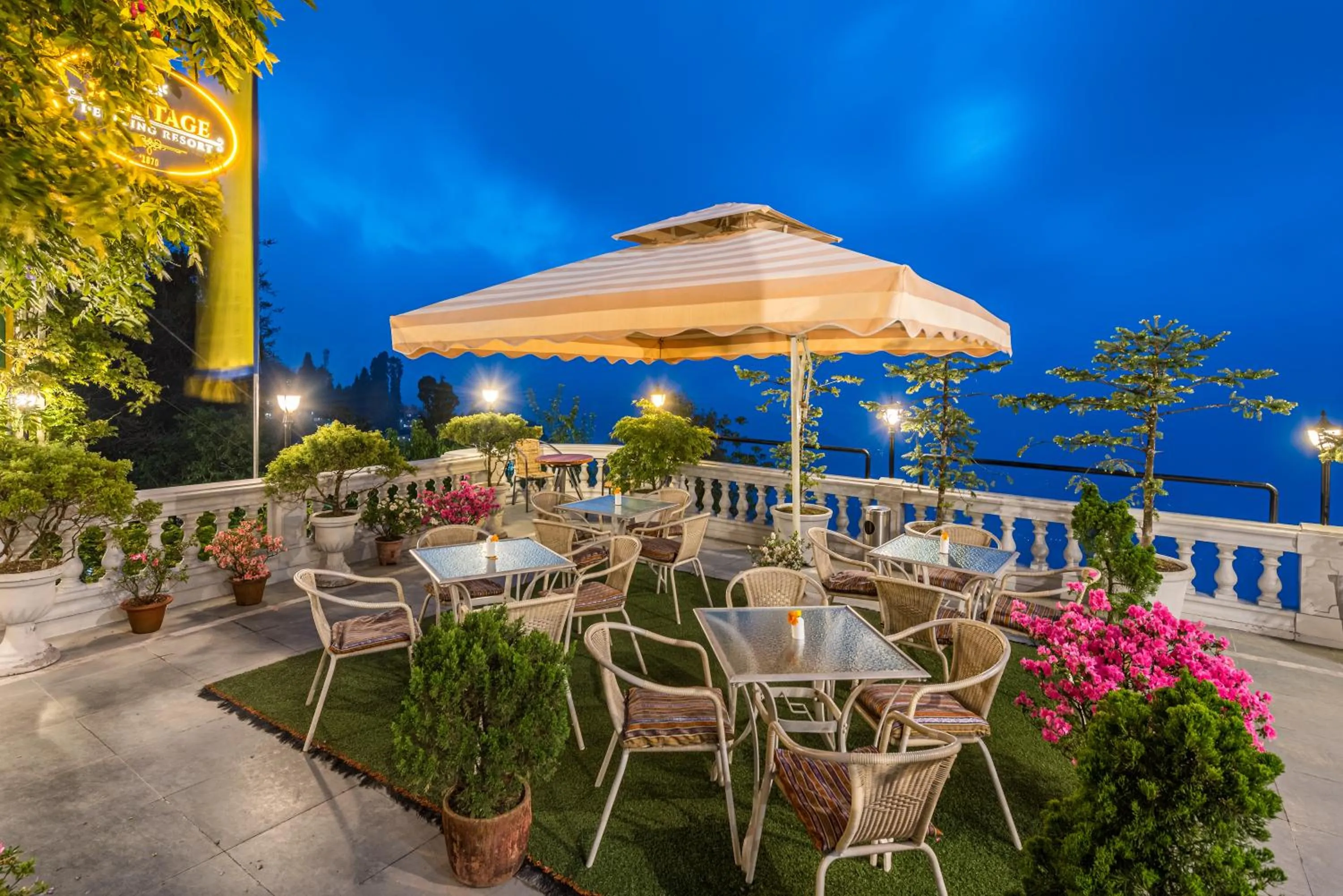 Natural landscape in Udaan Dekeling Resort, Darjeeling