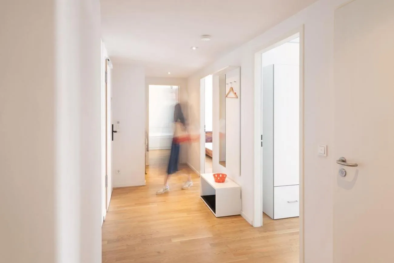 Photo of the whole room, Bed in Brera Nürnberg