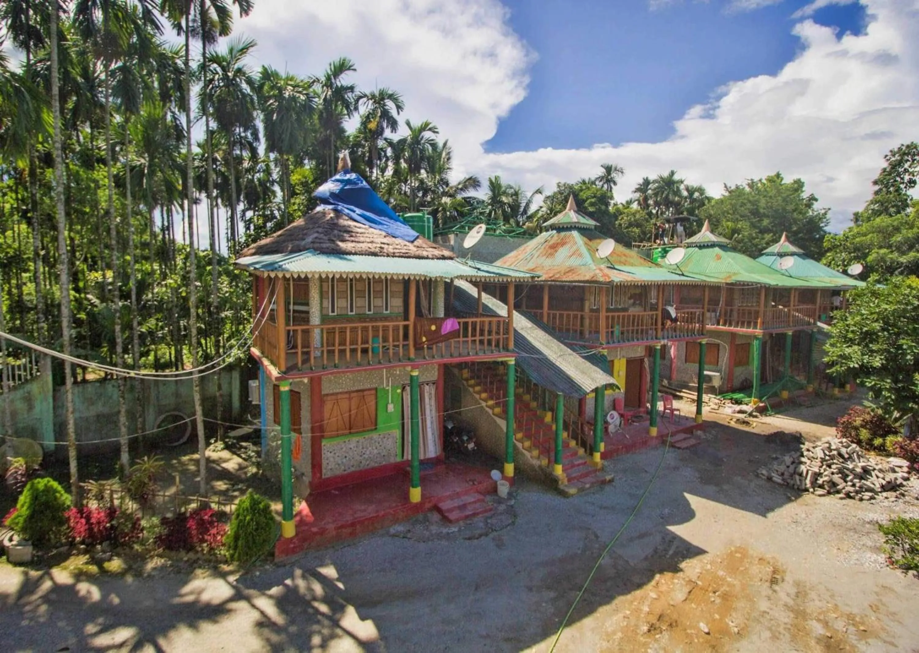 Facade/entrance in Hotel O 46691 Jaldapara Rhino Resort