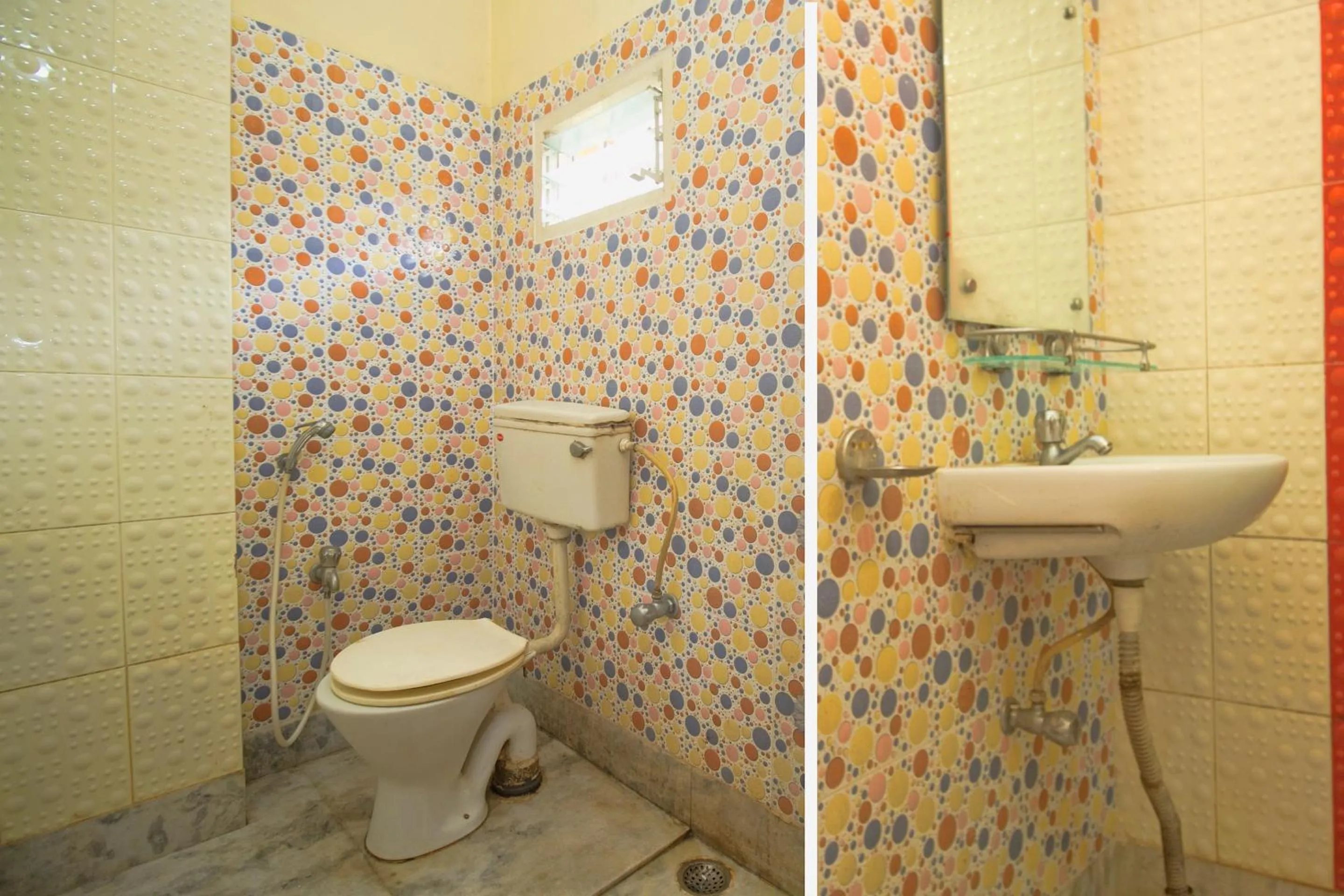 Bathroom in Hotel O 46691 Jaldapara Rhino Resort