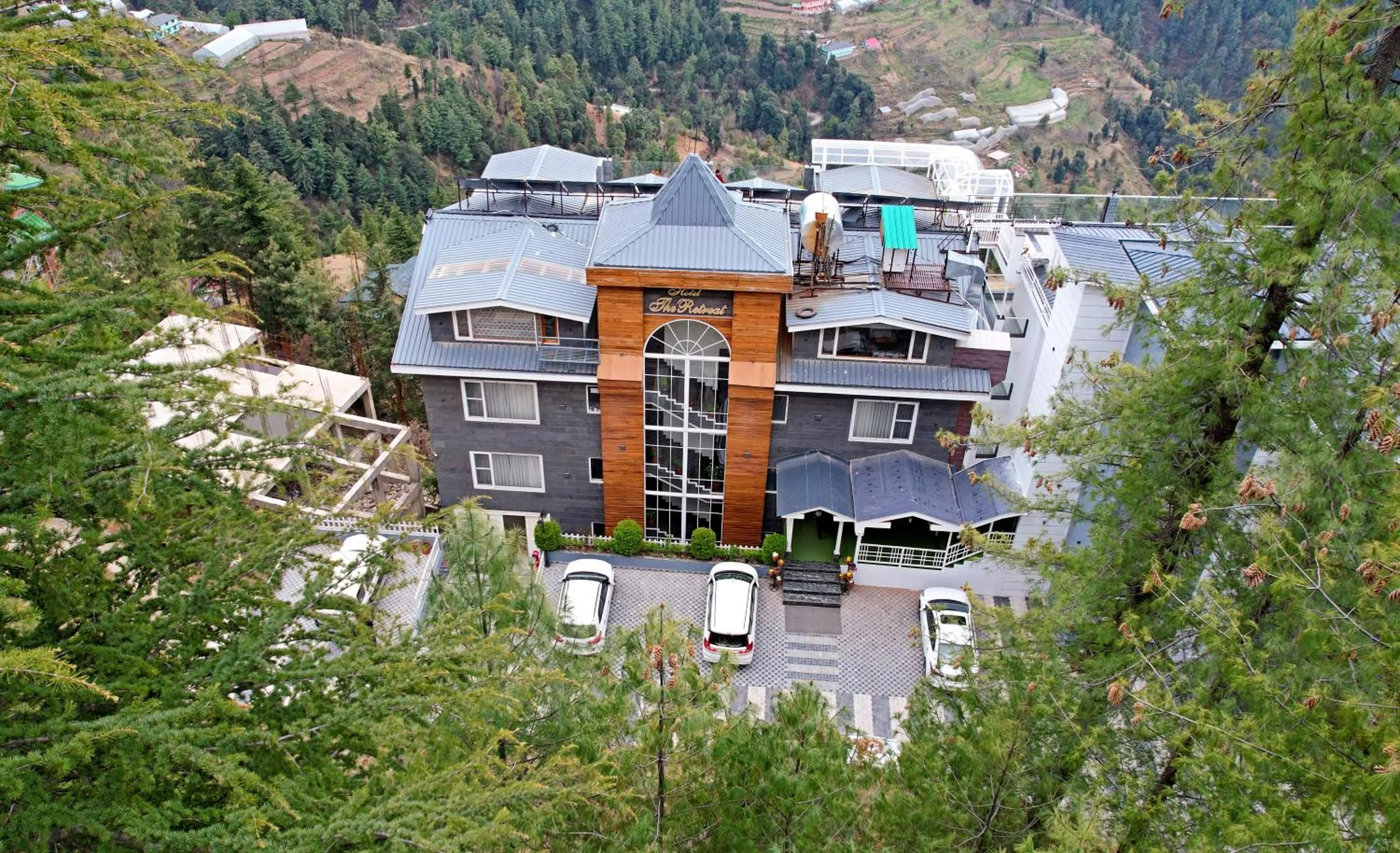 Bird's eye view in The Retreat Mashobra, Shimla