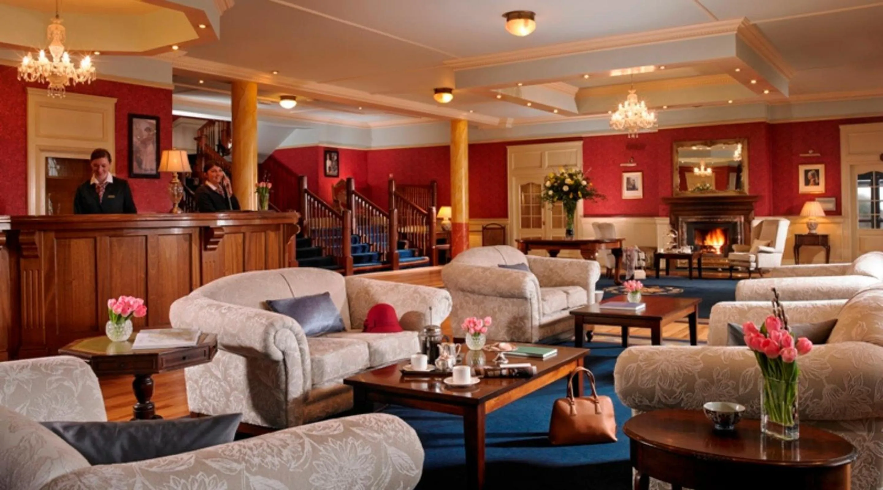 Lobby or reception in Knockranny House Hotel & Spa