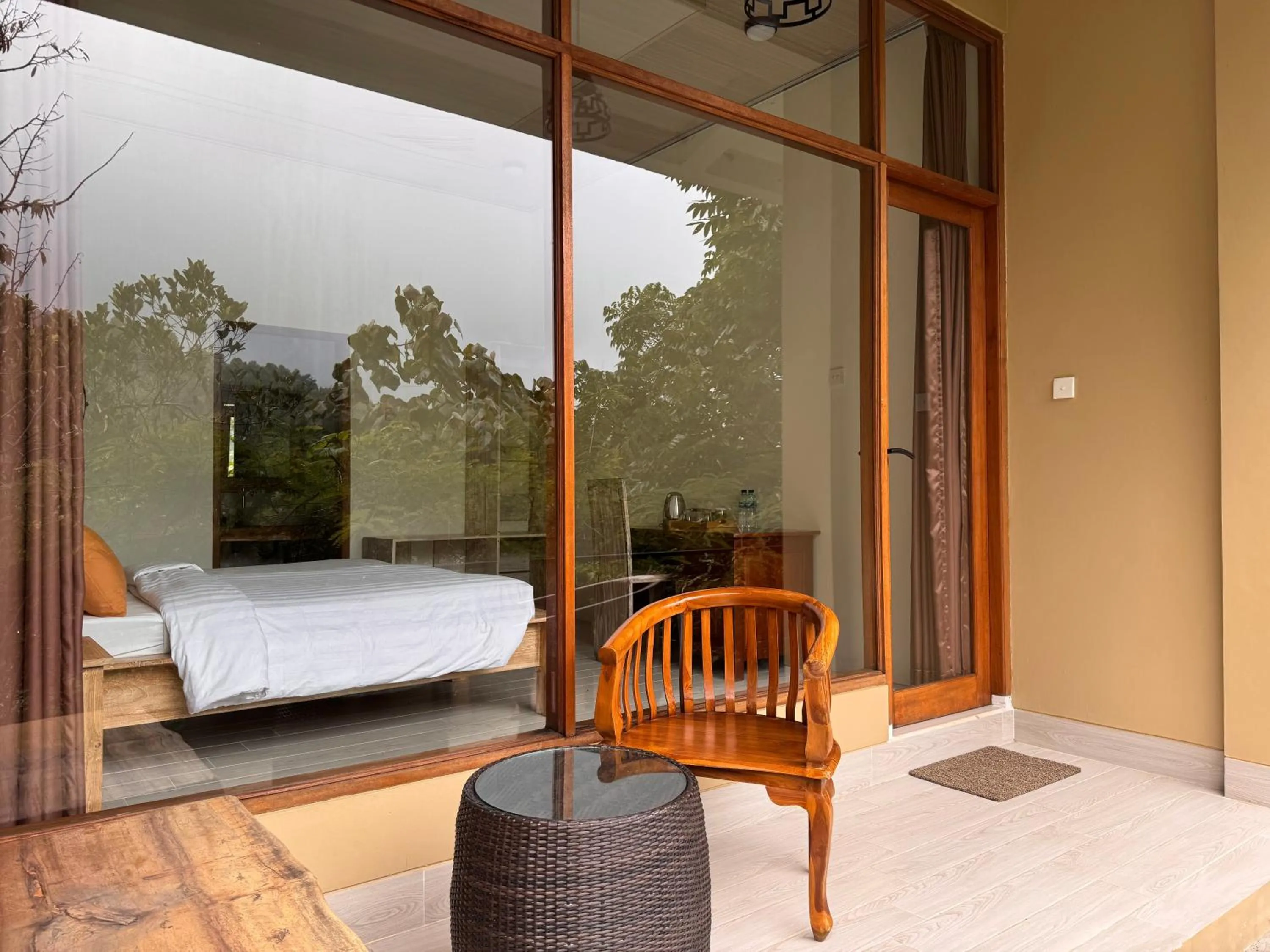 Balcony/Terrace, Bed in Gumi Ayu EcoStay