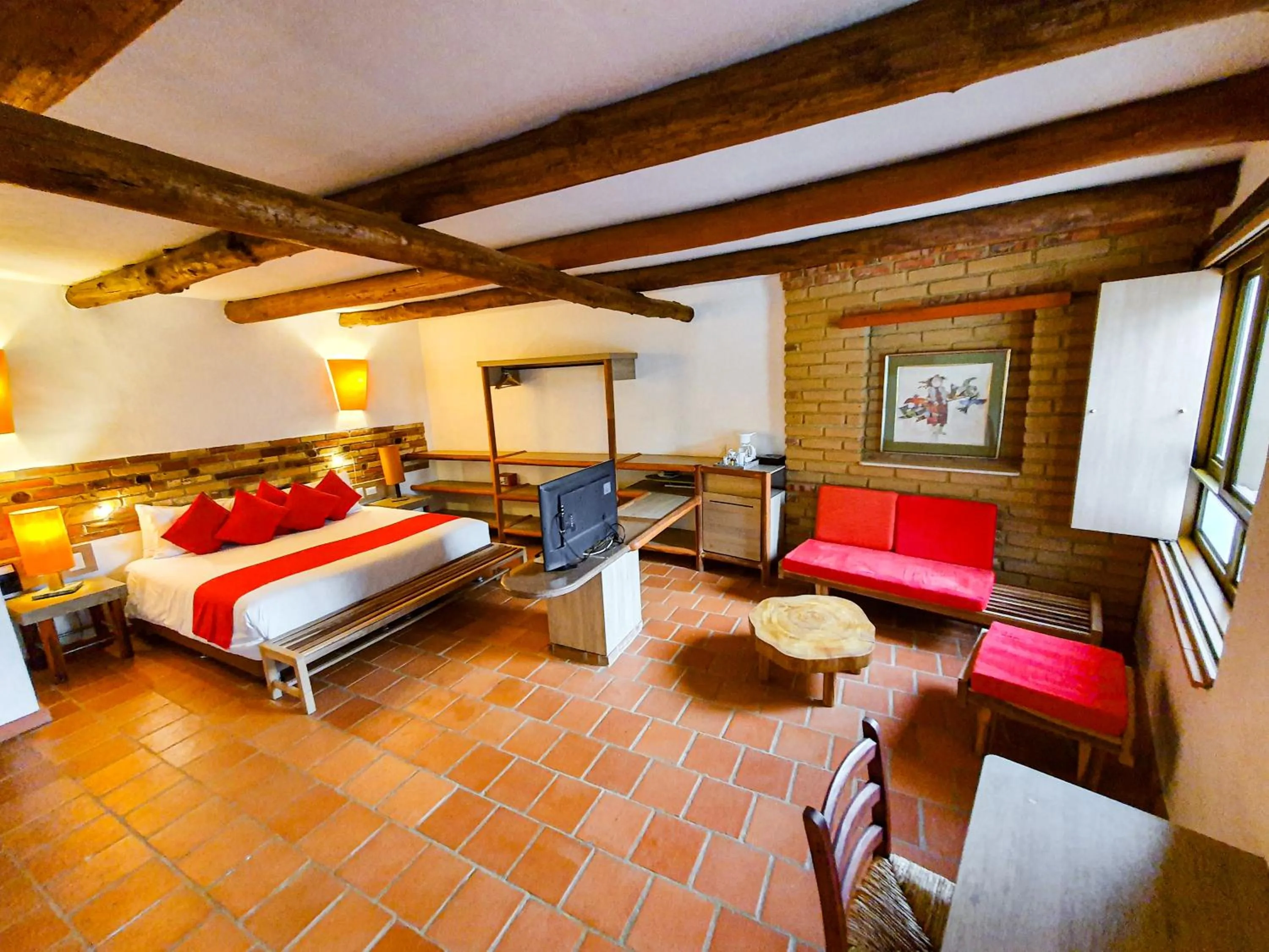 Bed in Hotel Terra Barichara