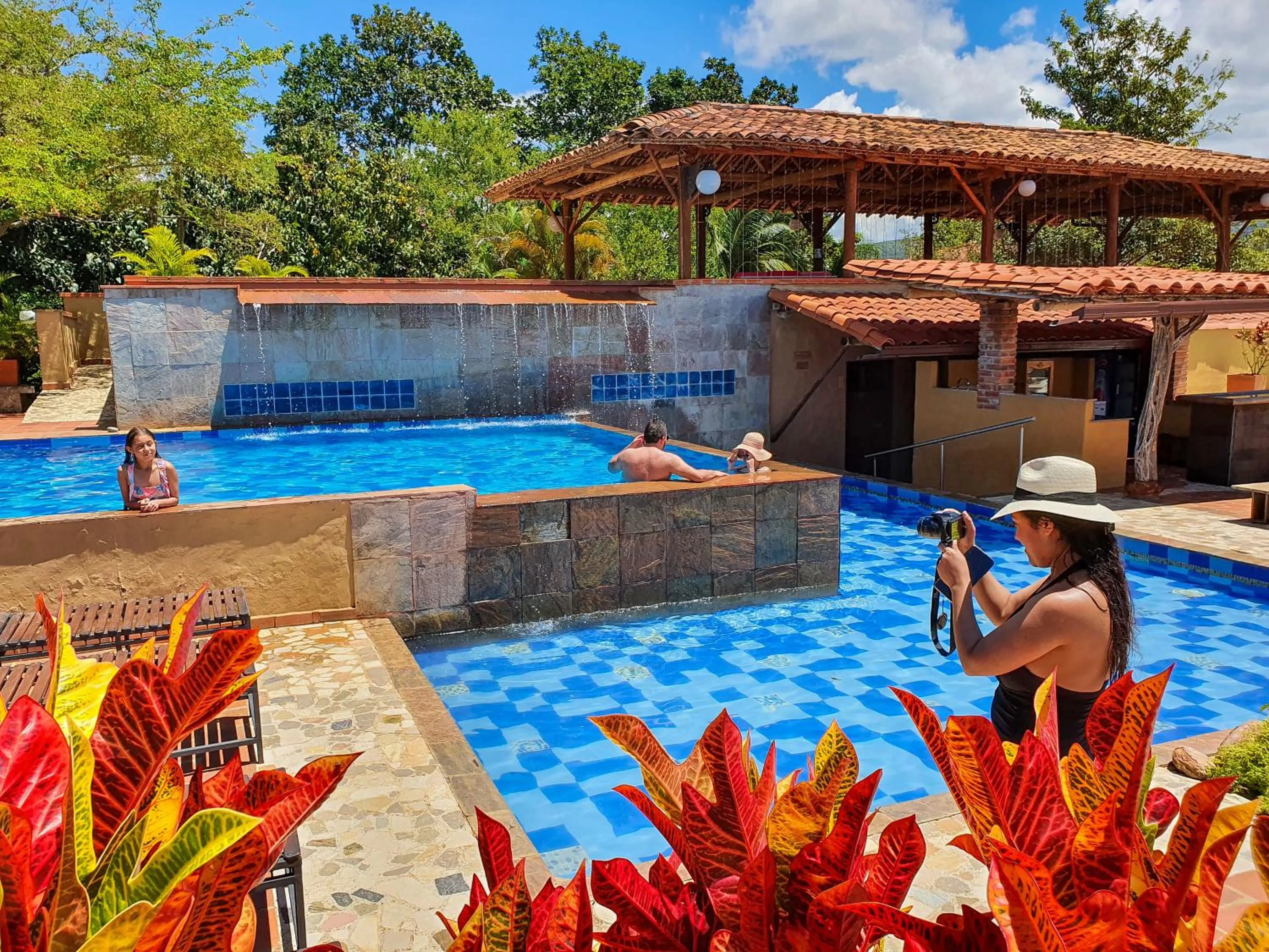Hot Tub in Hotel Terra Barichara