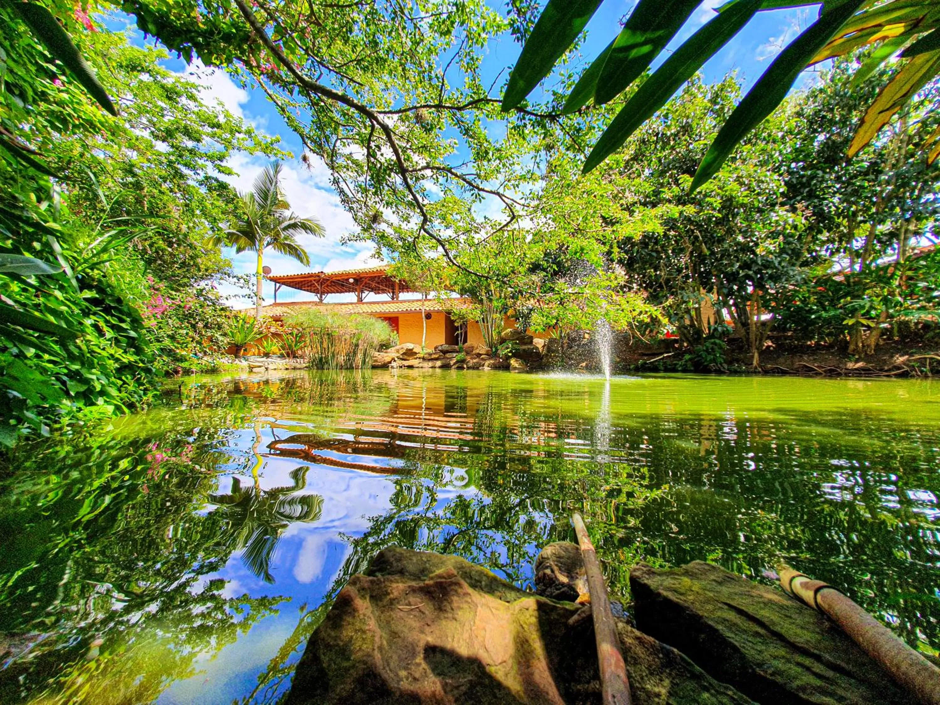 Natural landscape in Hotel Terra Barichara