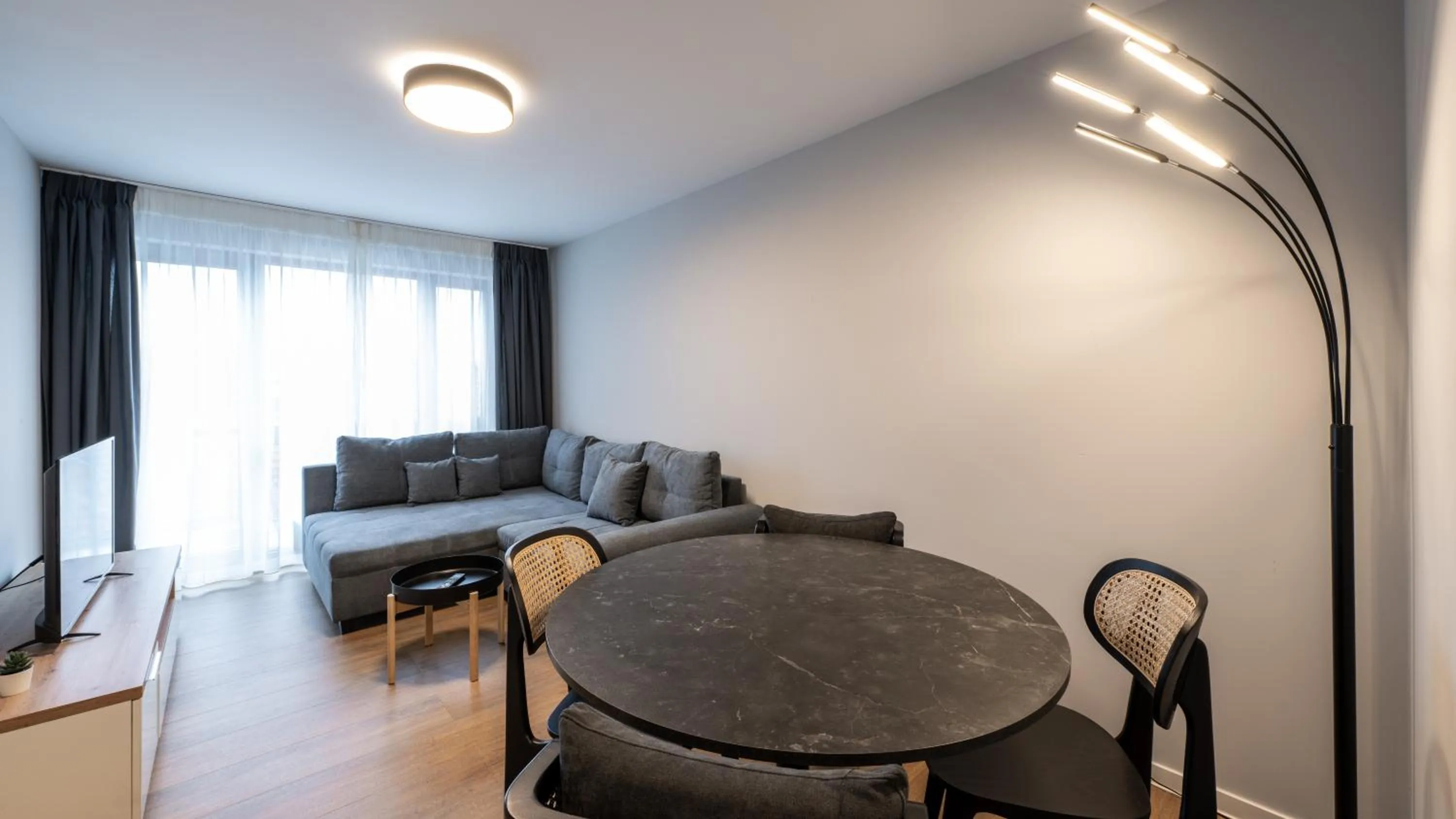 Living room, Bed in Hotel Metropol