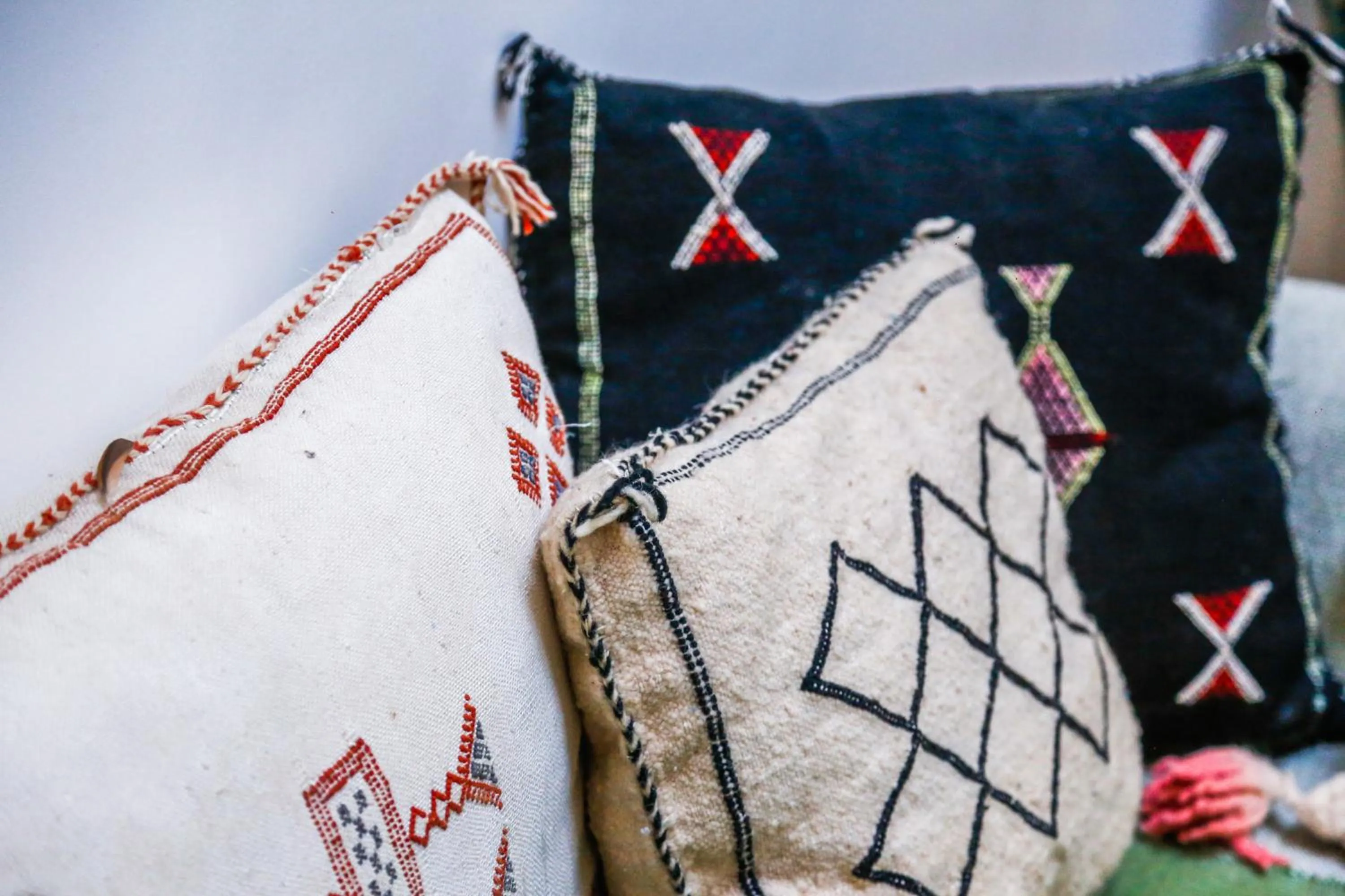 Decorative detail in Riad Dada Mouss & Suites