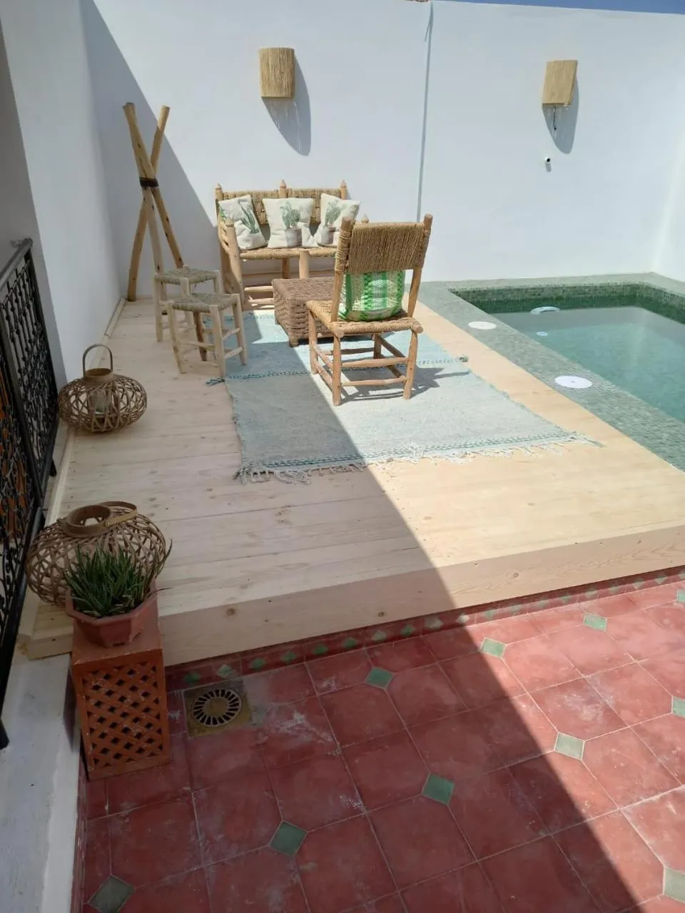 Balcony/Terrace in Riad Dada Mouss & Suites