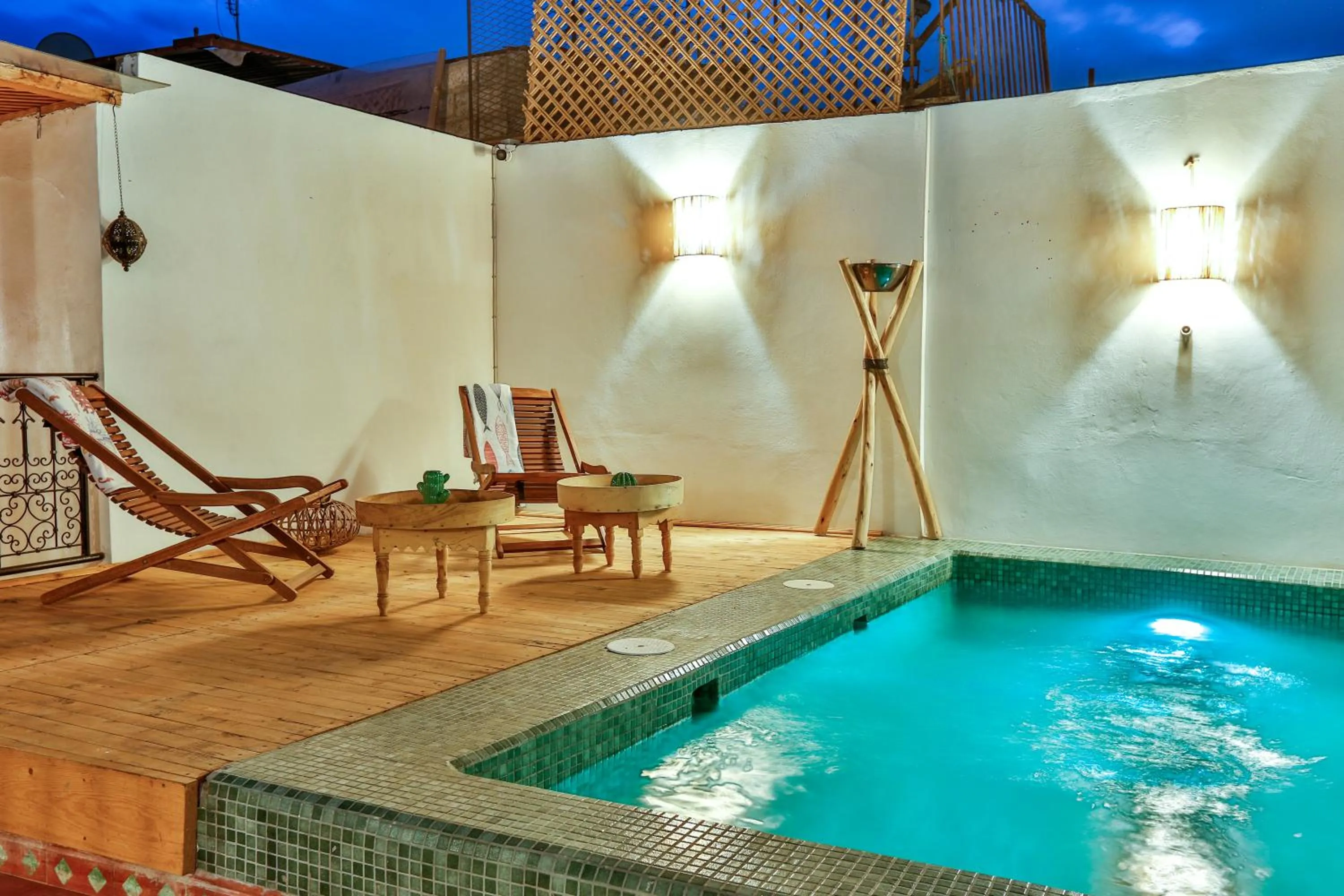 Swimming pool in Riad Dada Mouss & Suites