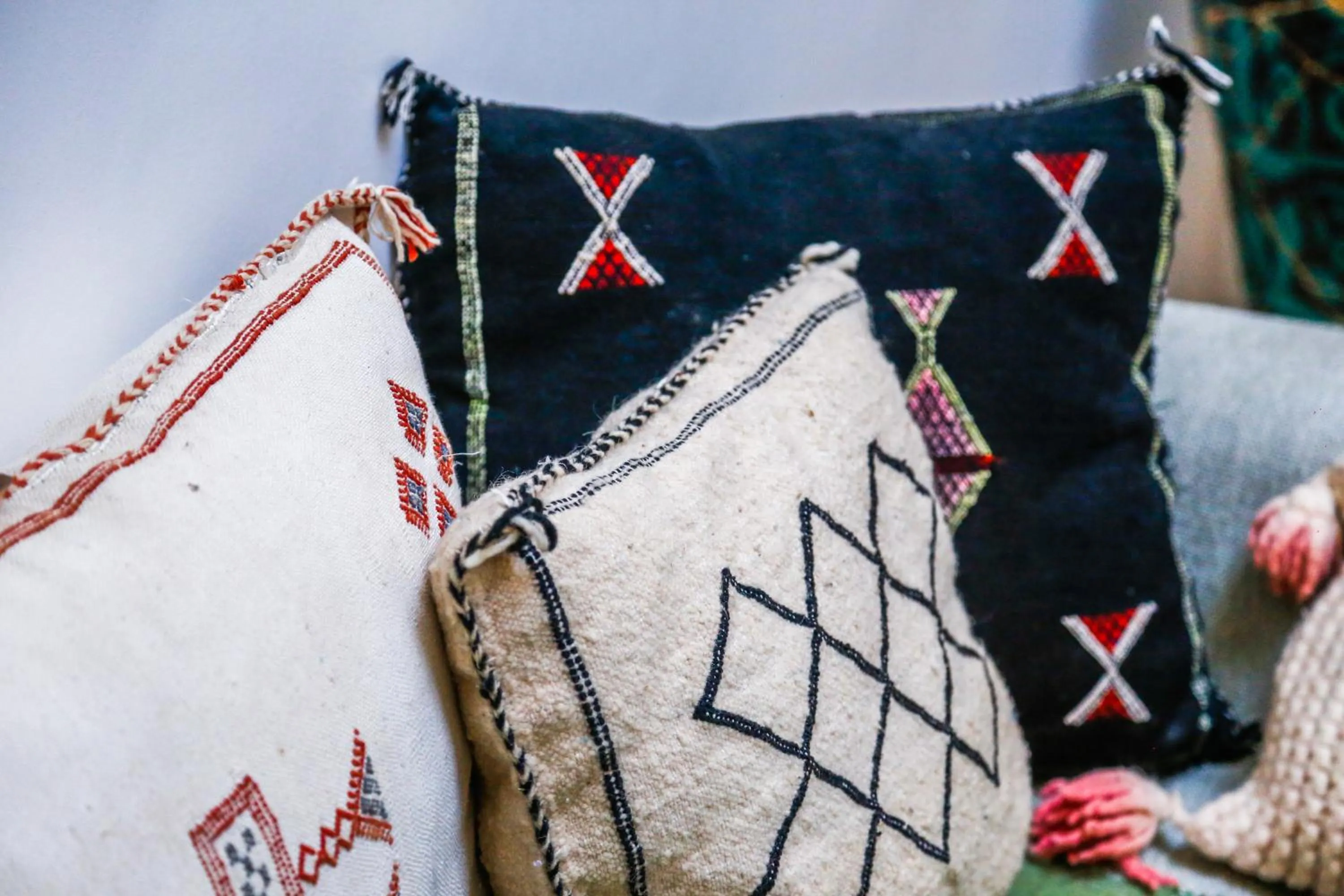 Decorative detail in Riad Dada Mouss & Suites