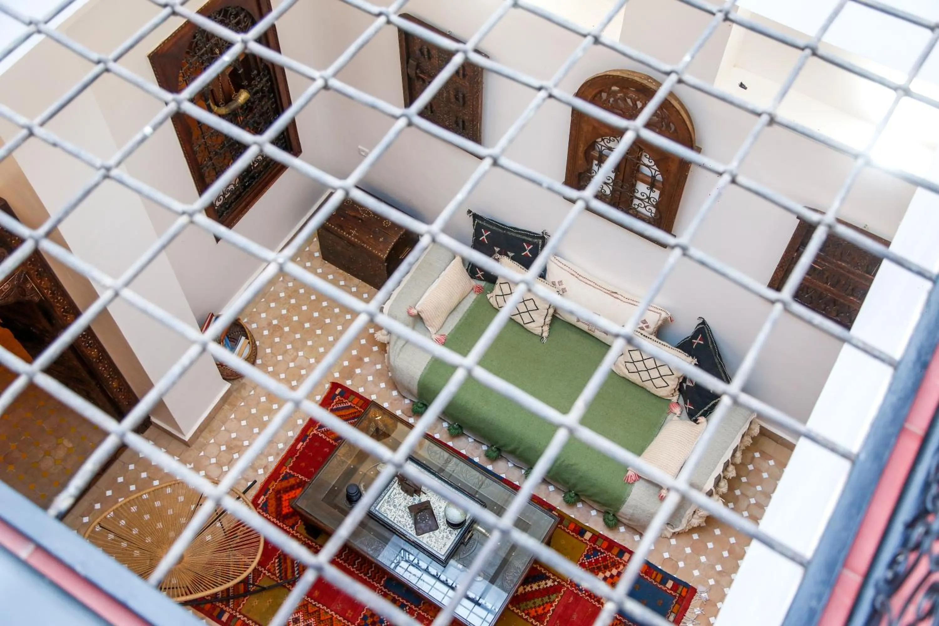 Patio in Riad Dada Mouss & Suites