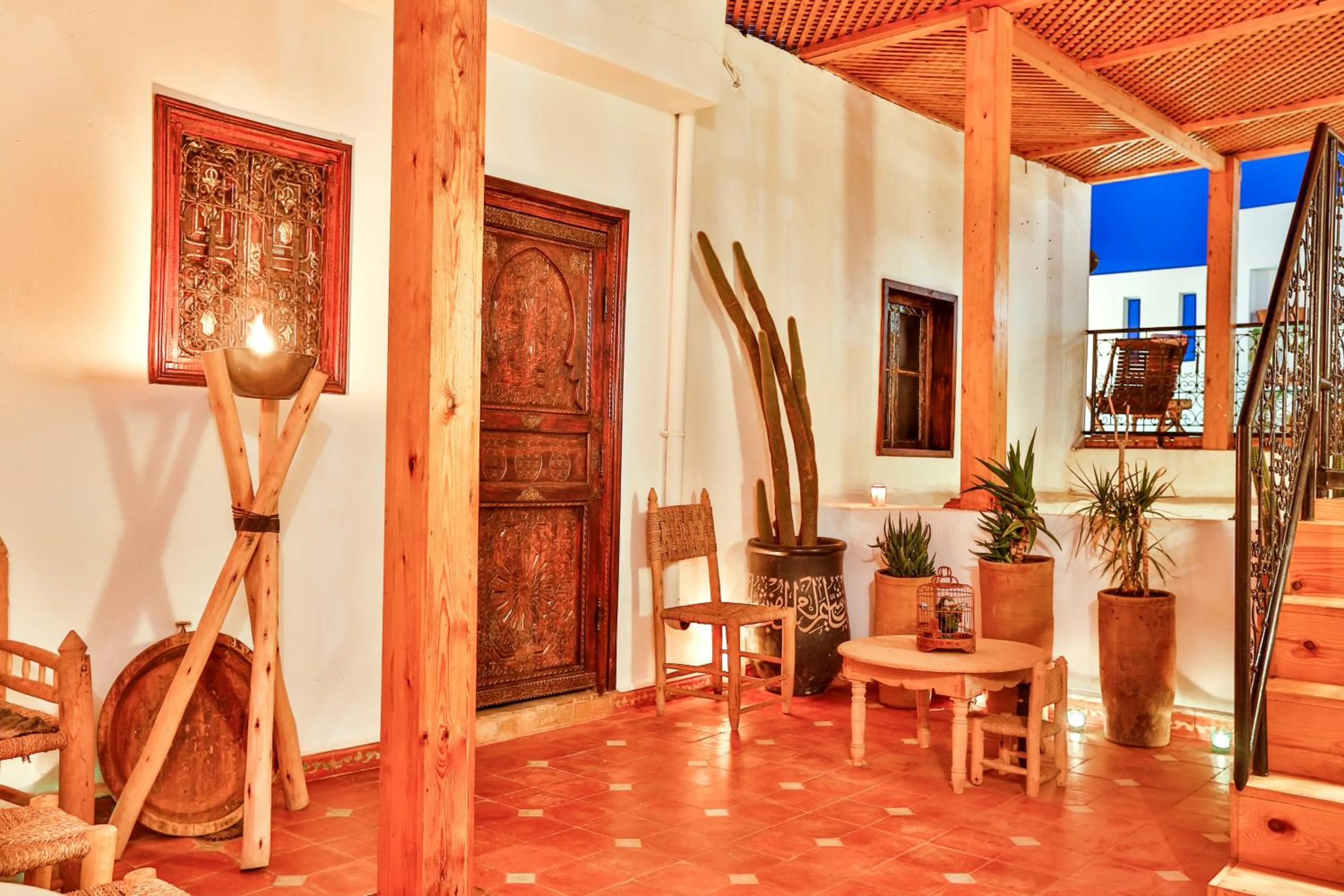 Patio in Riad Dada Mouss & Suites