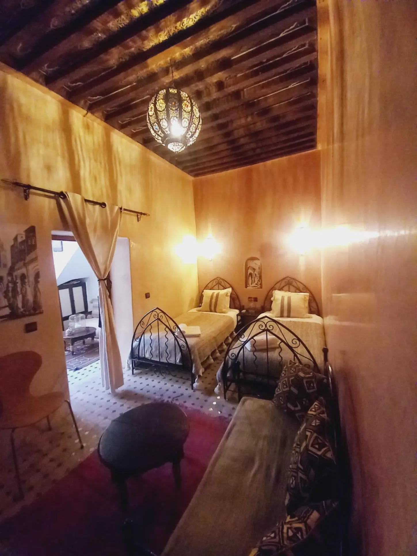 Bedroom, Bed in Riad Dada Mouss & Suites