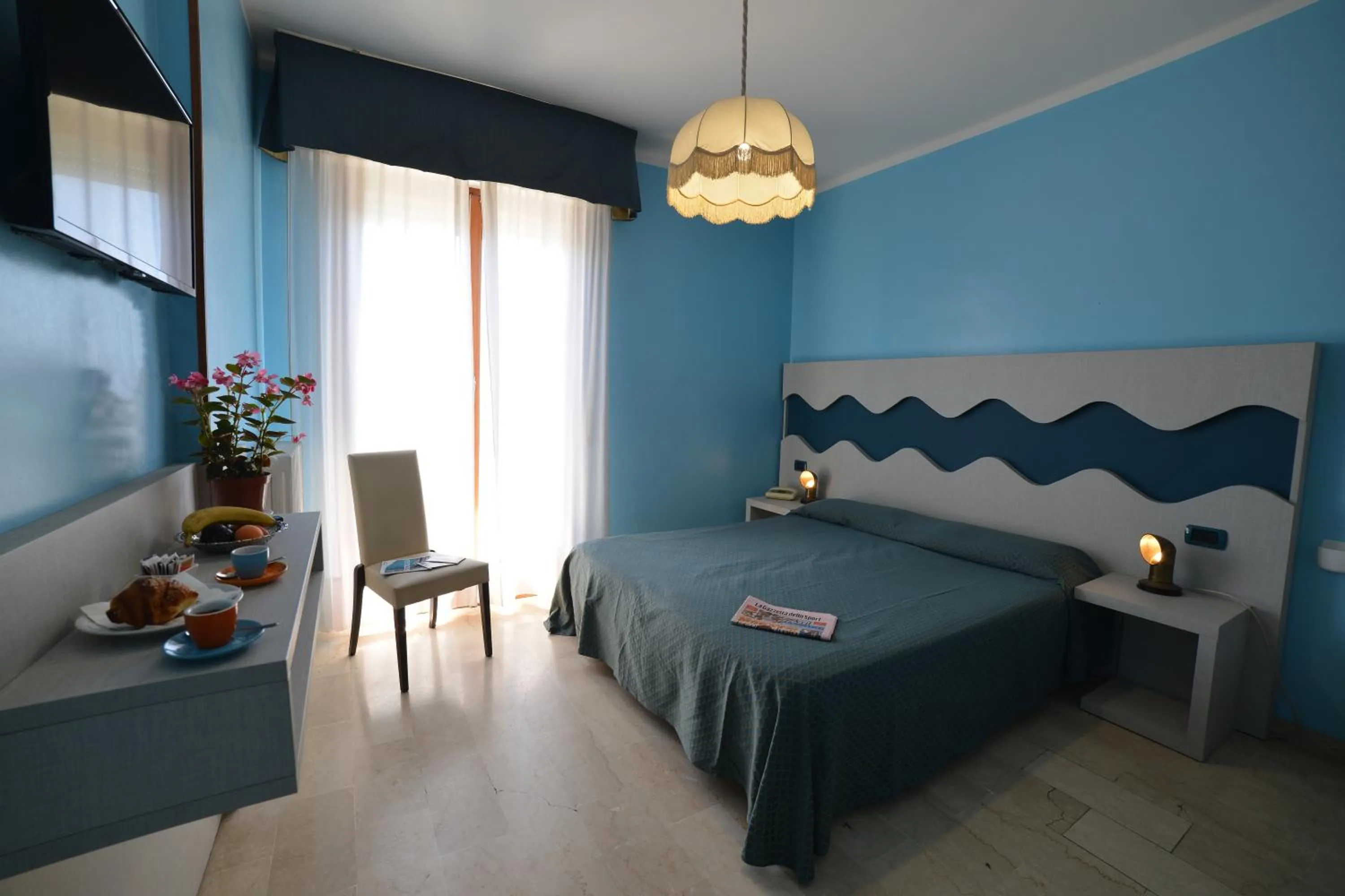 Bedroom, Bed in Hotel Rosalia