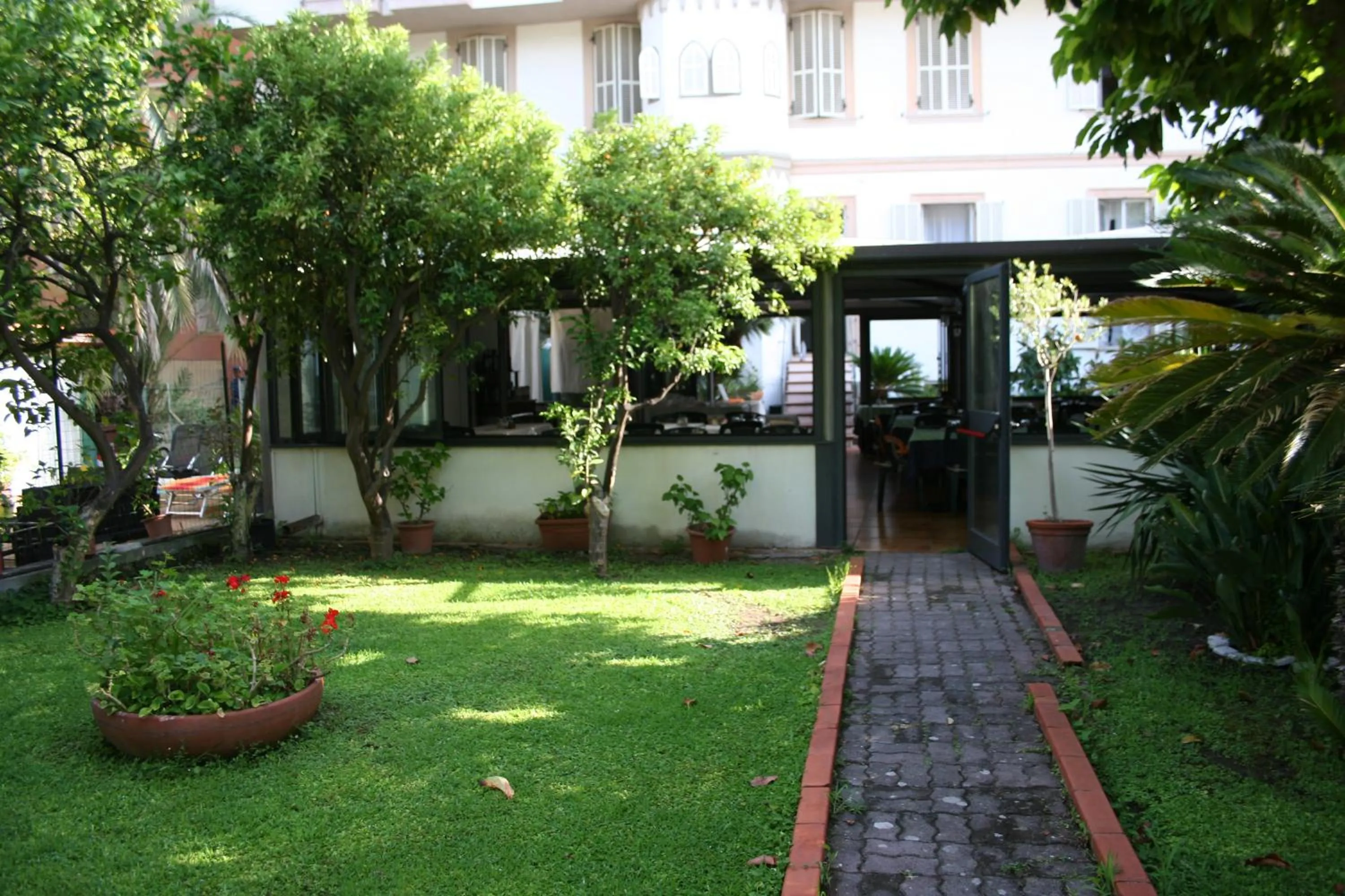 Garden in Hotel Rosalia