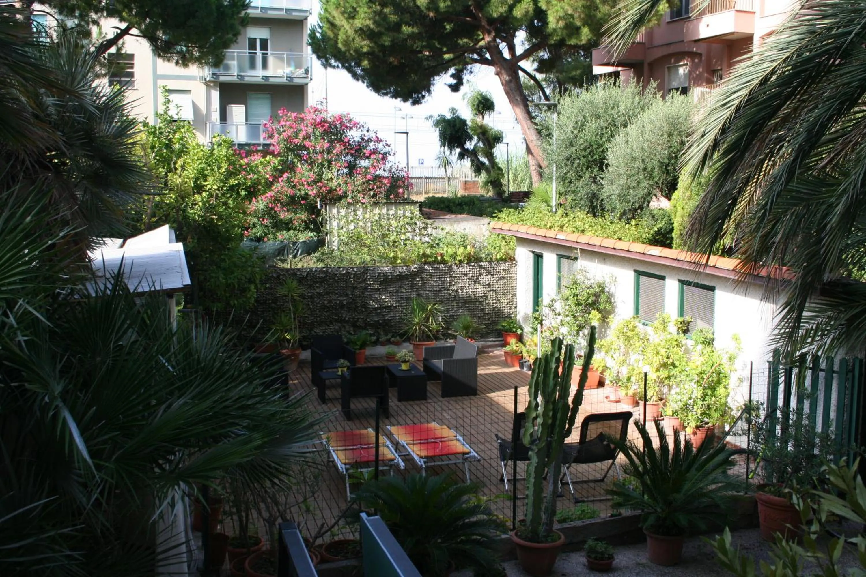 Garden in Hotel Rosalia