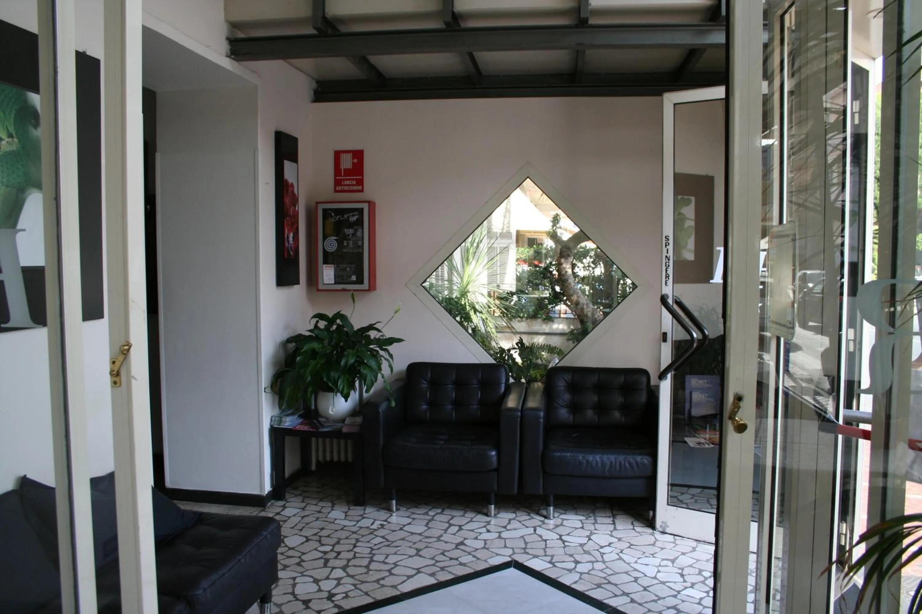 Lobby or reception in Hotel Rosalia