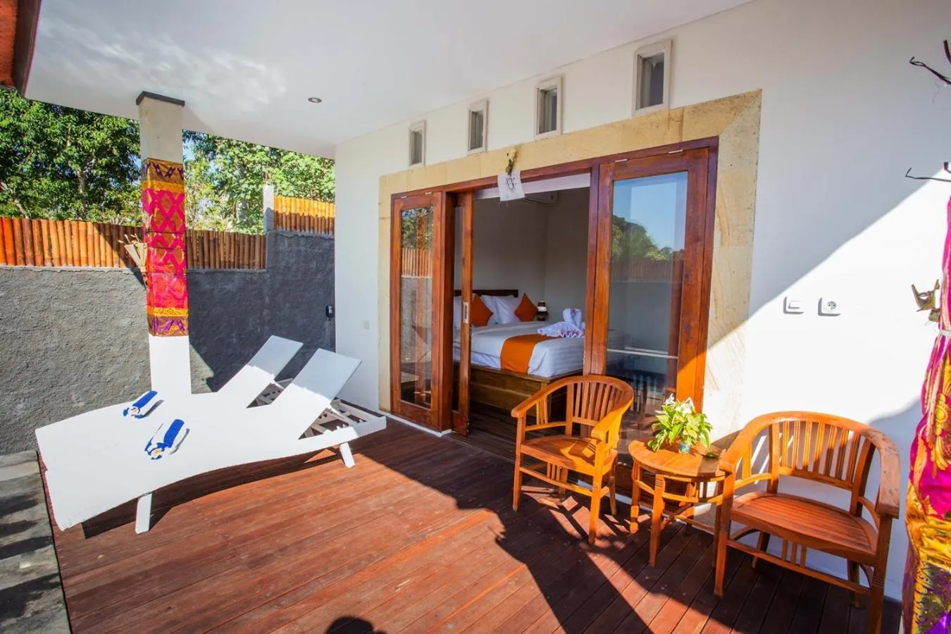 Balcony/Terrace in Ambengan Private Villas