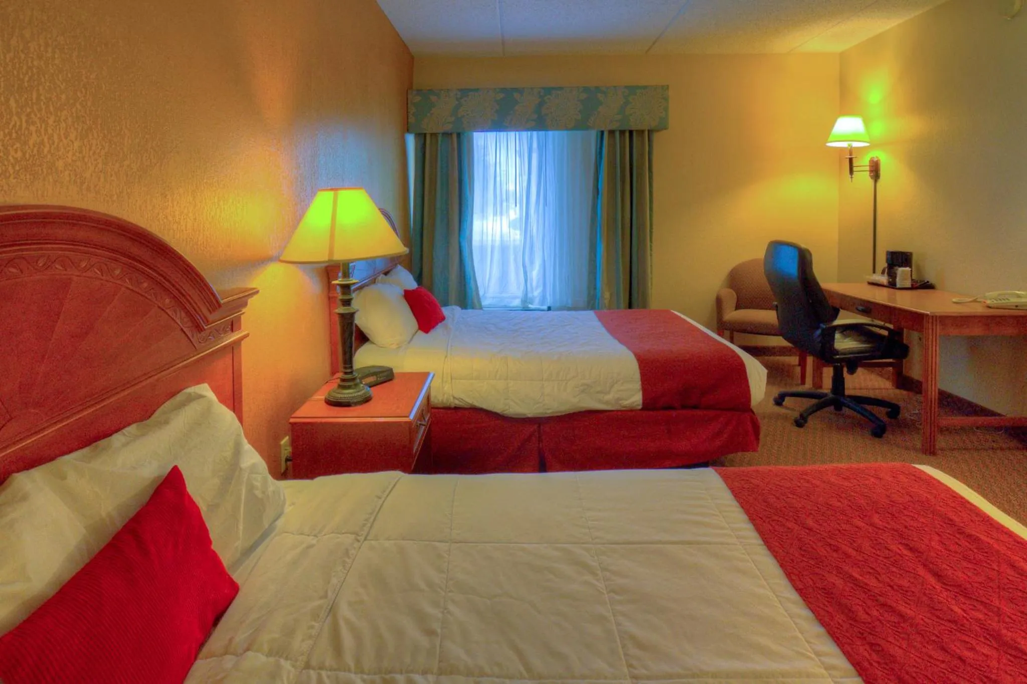 Bed in Hotel M Mount Pocono