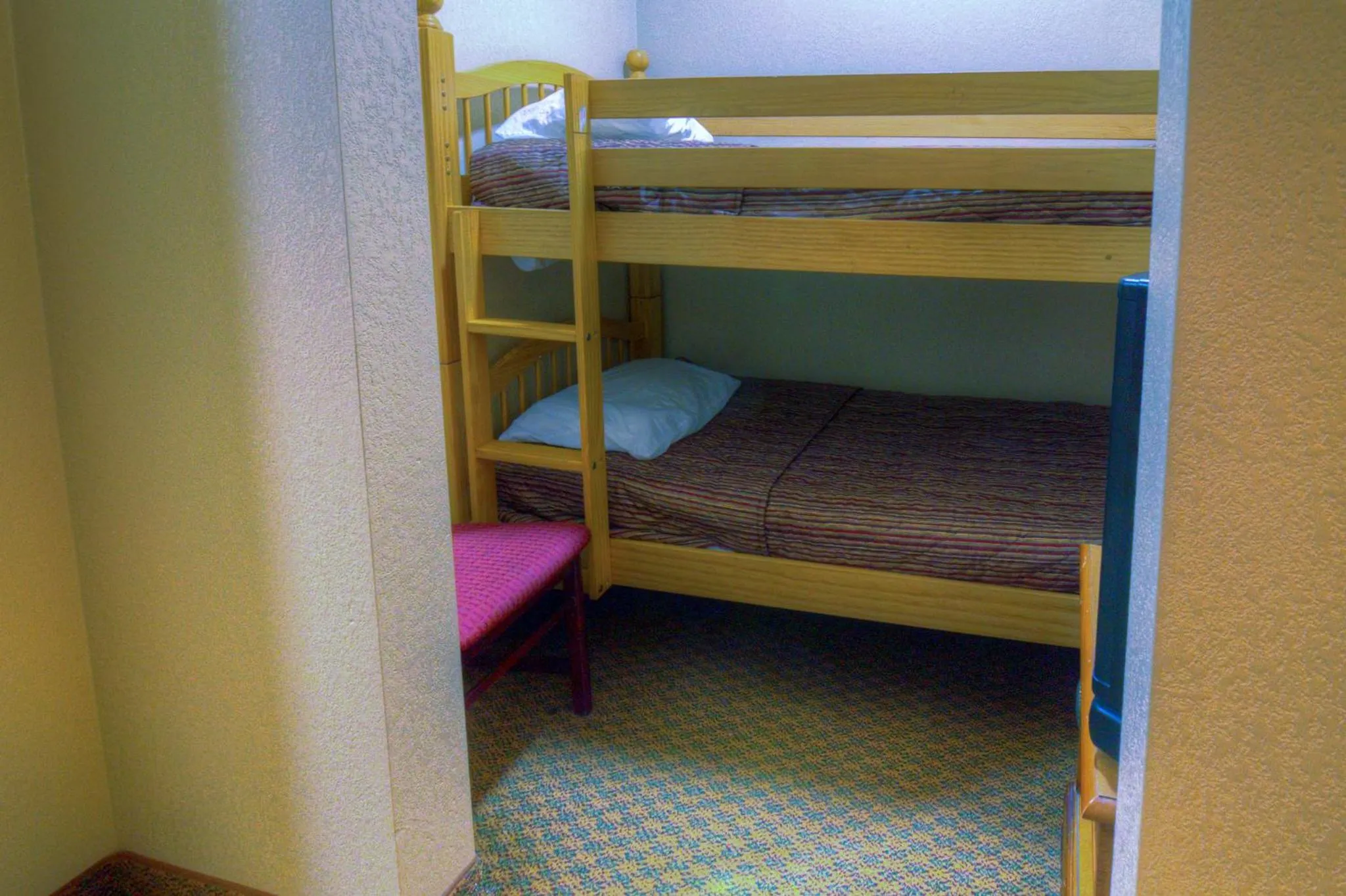 Bed in Hotel M Mount Pocono