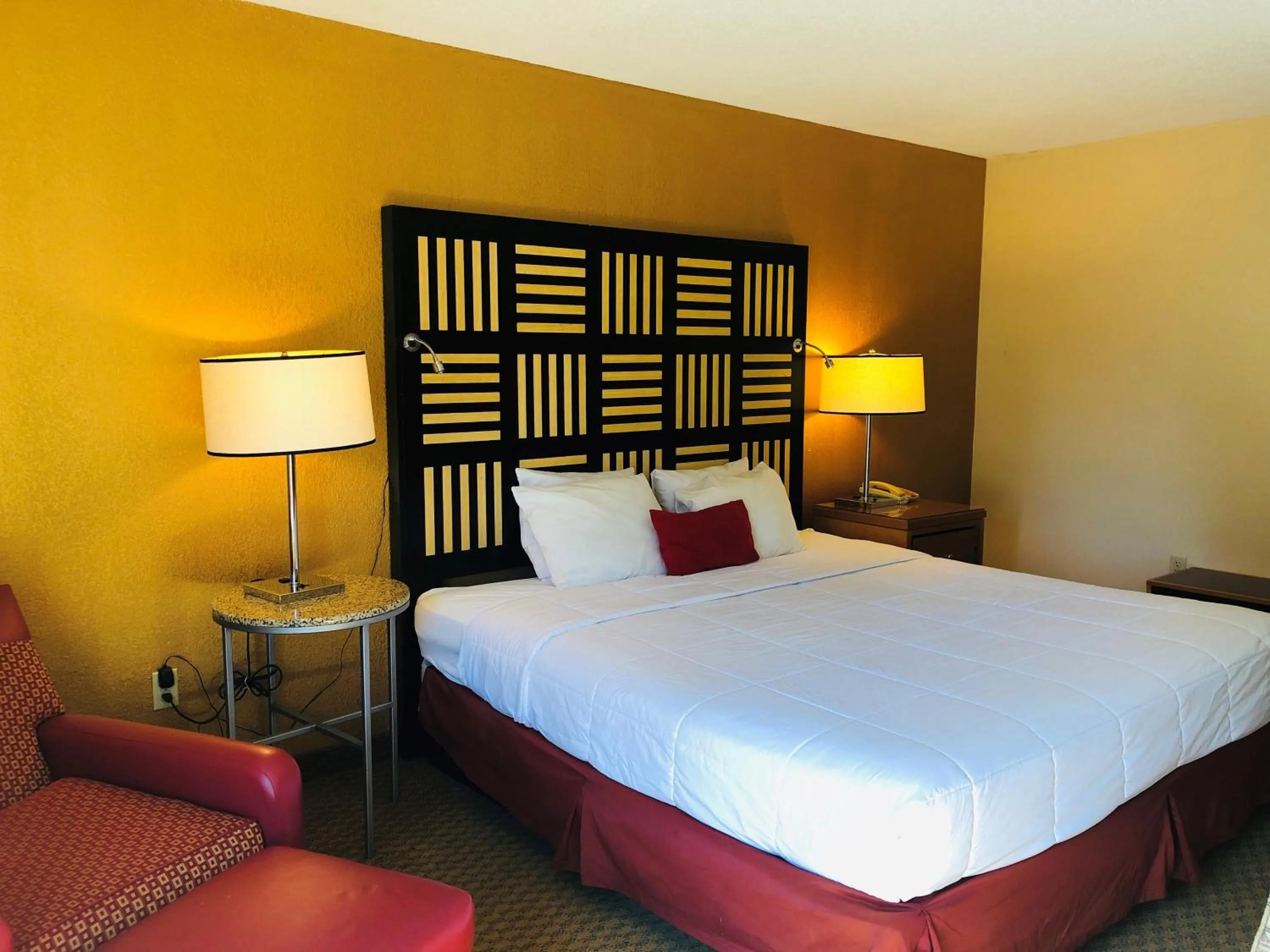 Bed in Hotel M Mount Pocono