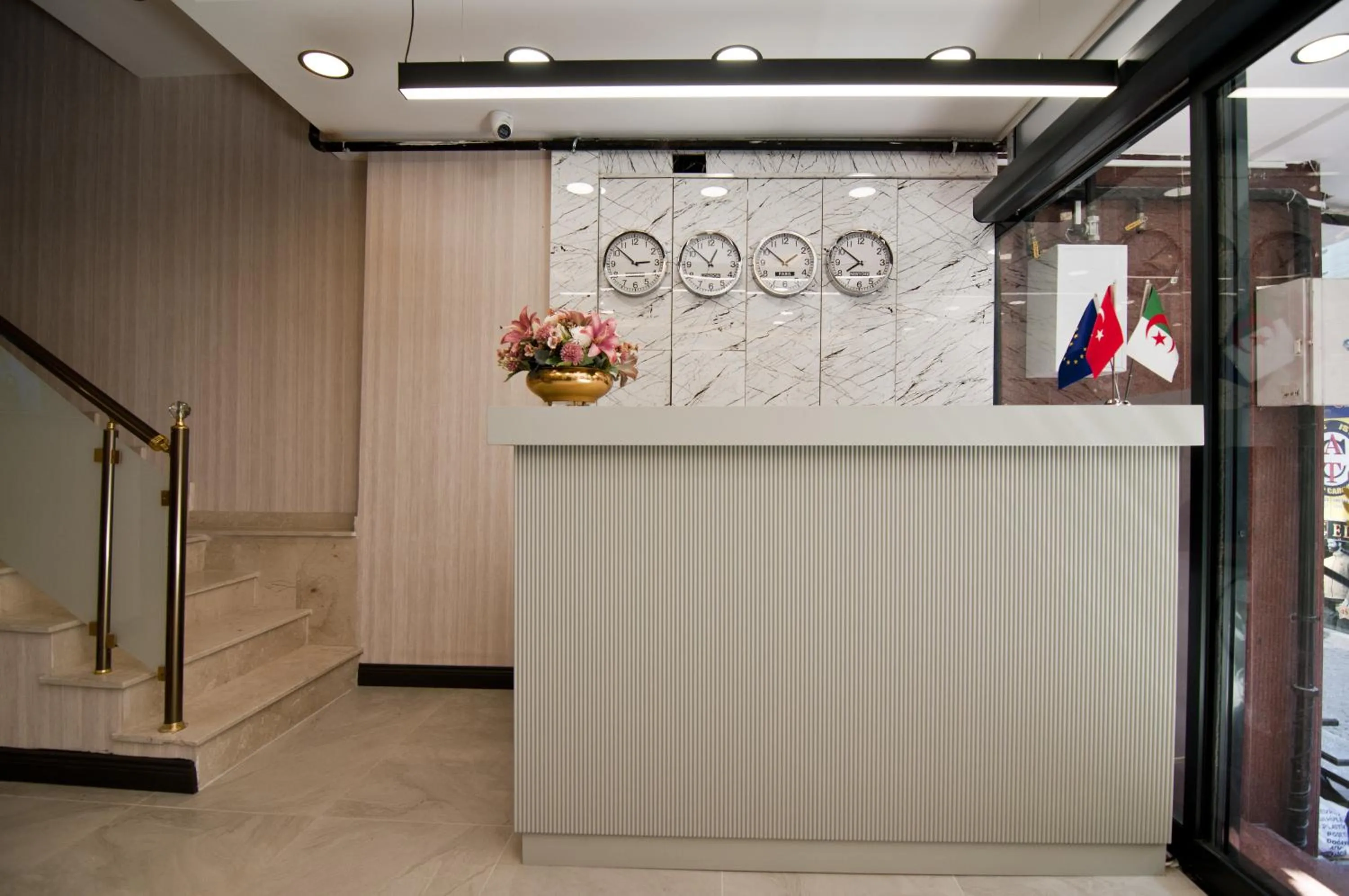 Lobby or reception in Grand Bagoz Hotel