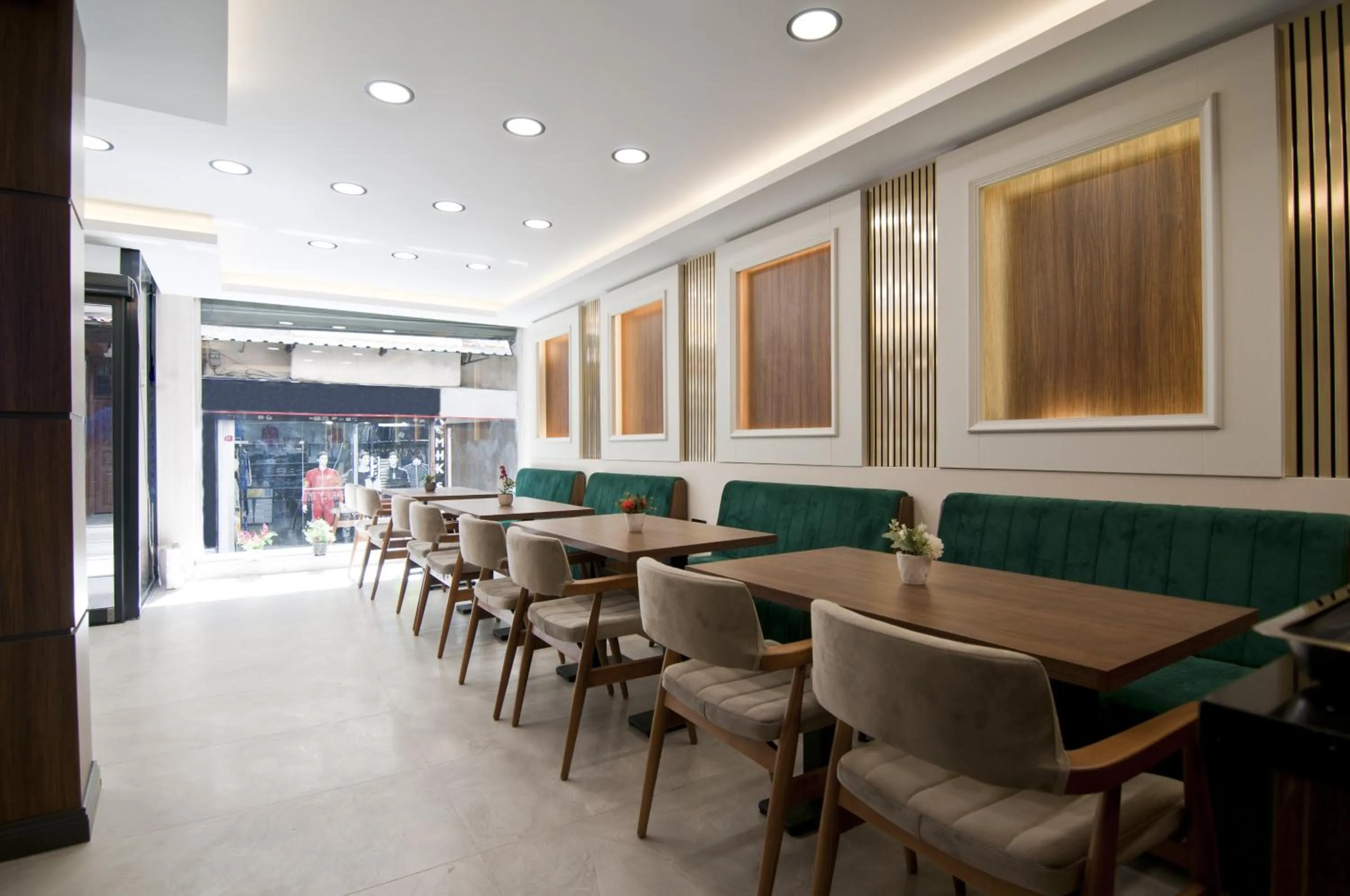 Seating area in Grand Bagoz Hotel