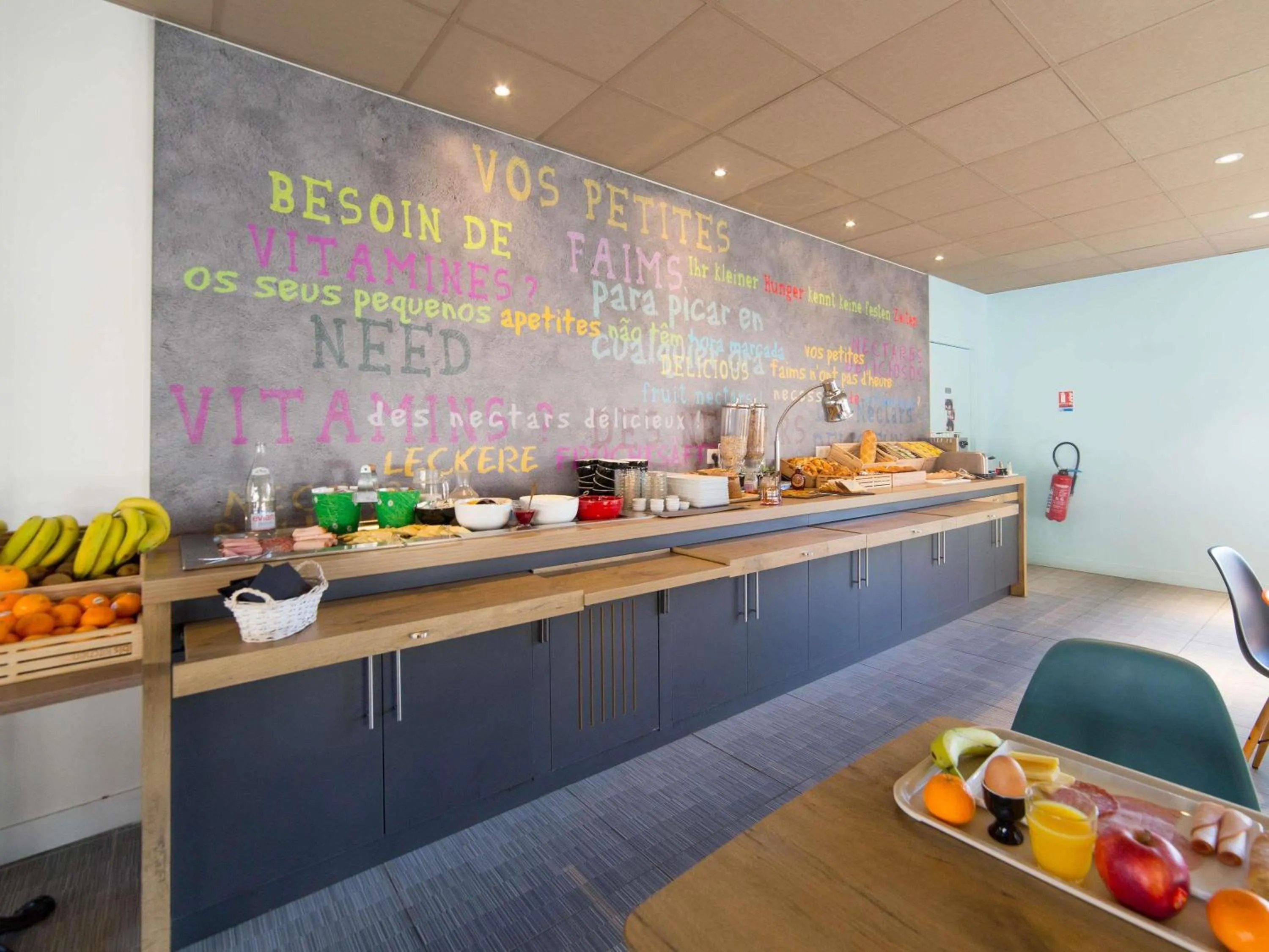 Breakfast in Ibis Toulouse Purpan Aeroport