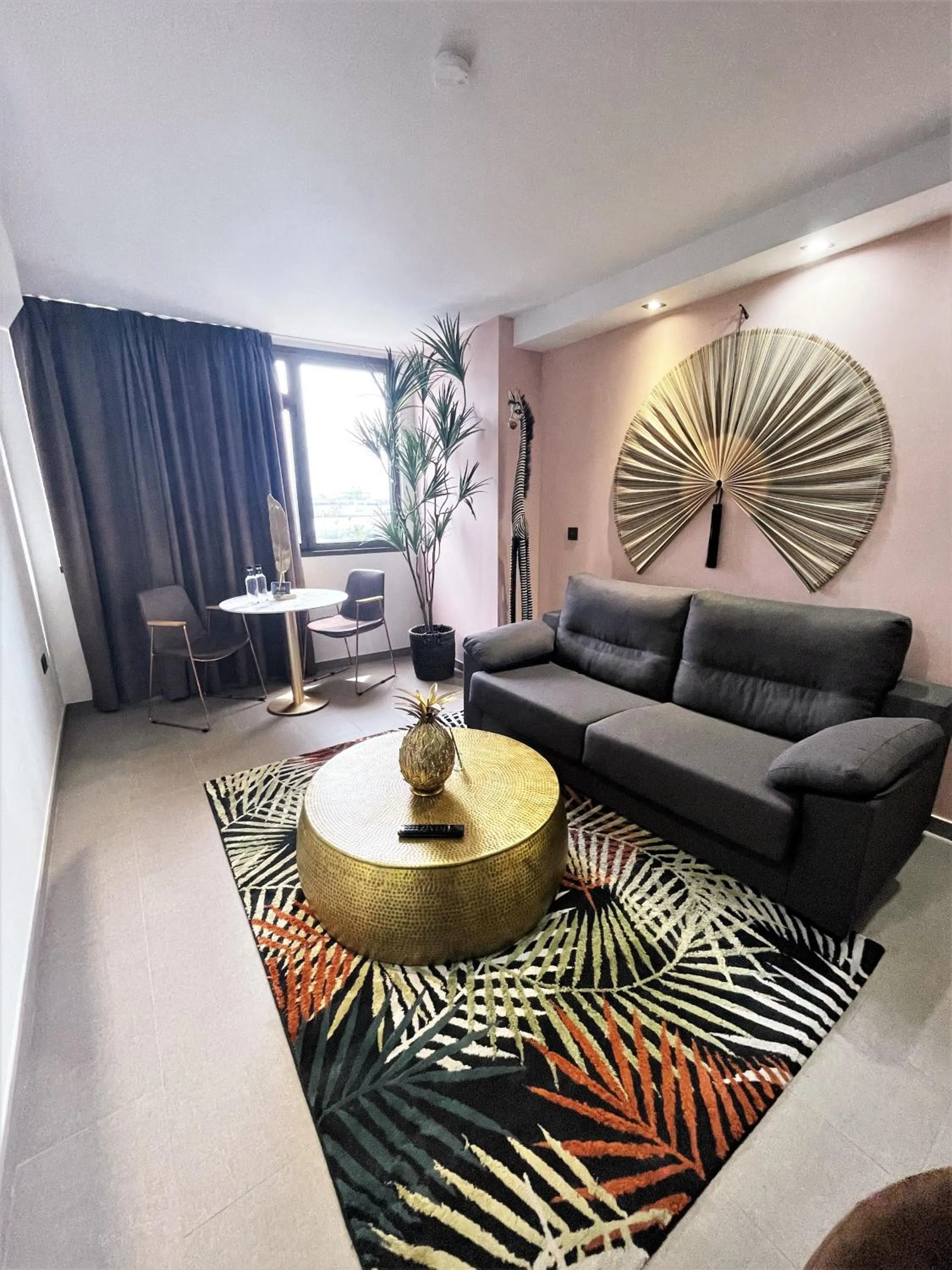 Living room in Poem Suites, Las Canteras
