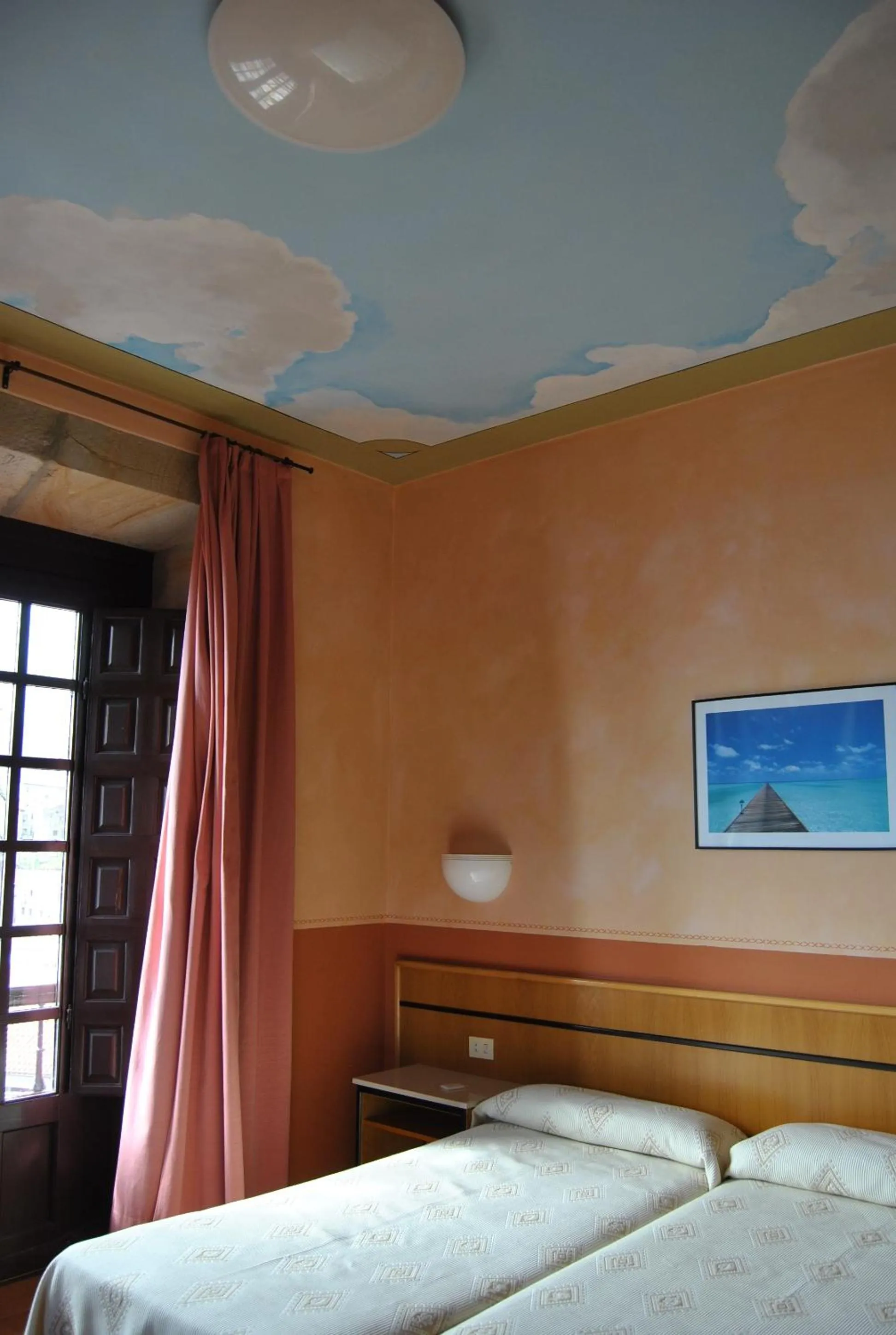 Bed in Hotel Palacio de los Vallados