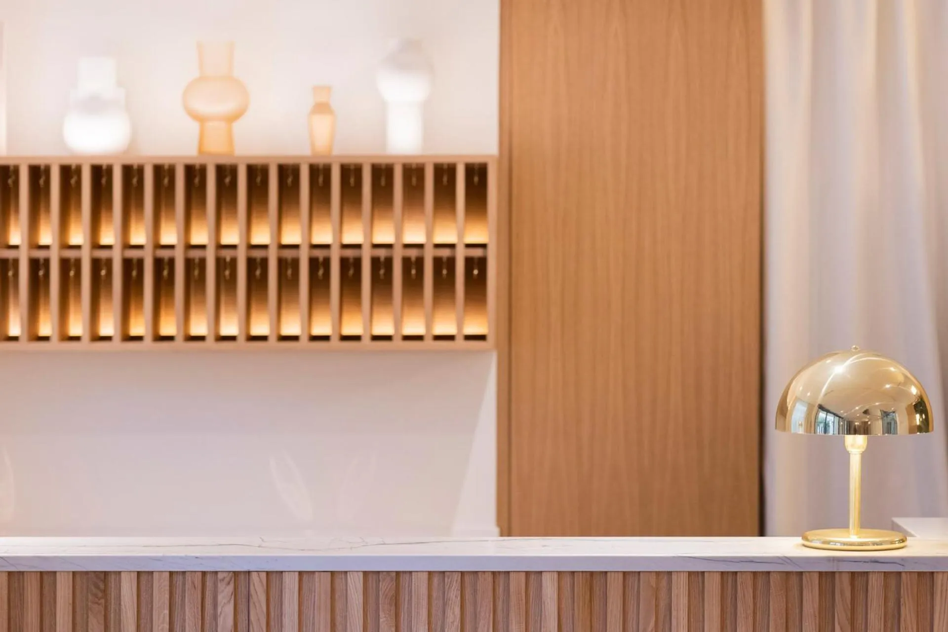 Lobby or reception in Hôtel Oratio