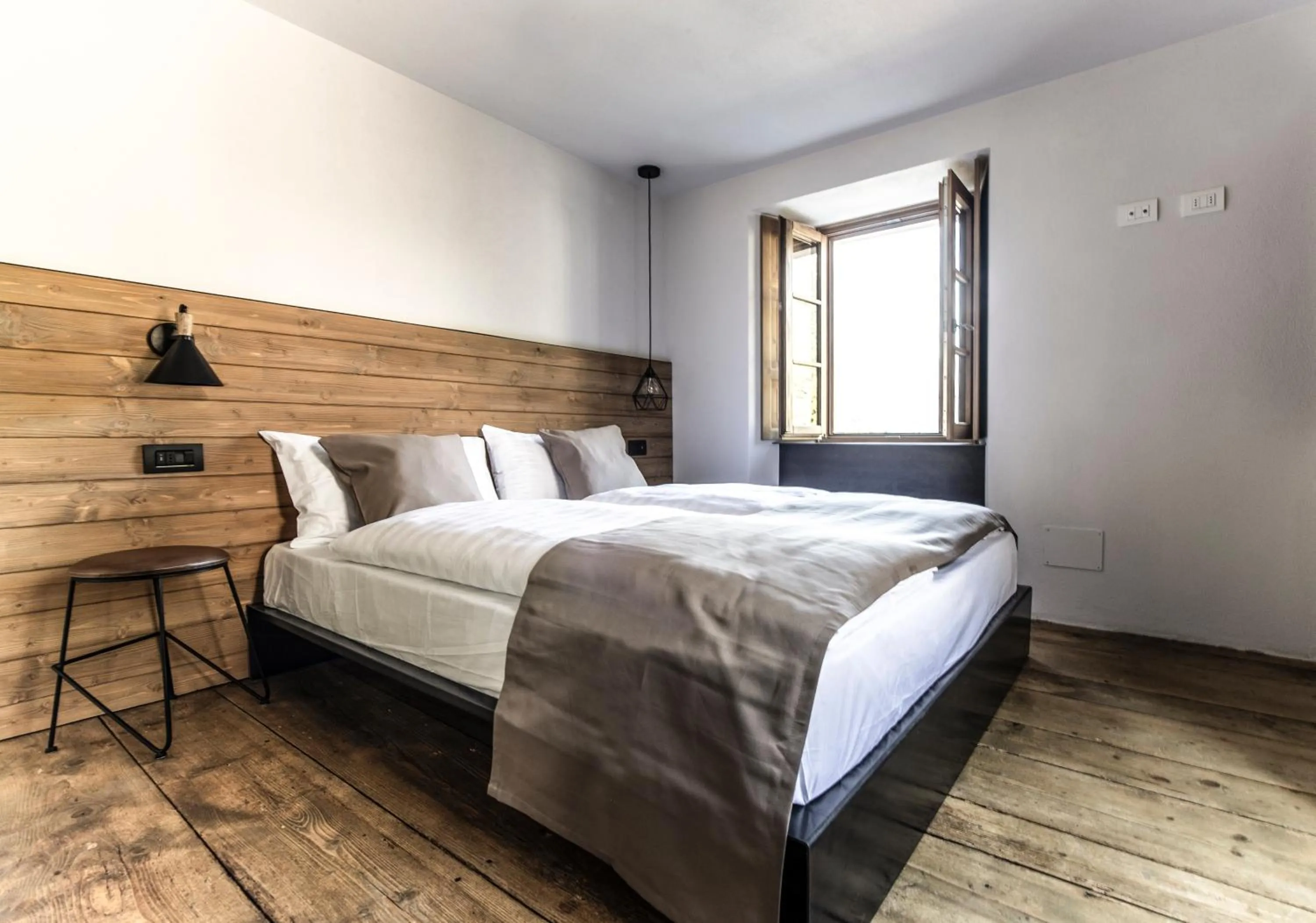 Bed in Casa Pasini-Foresteria