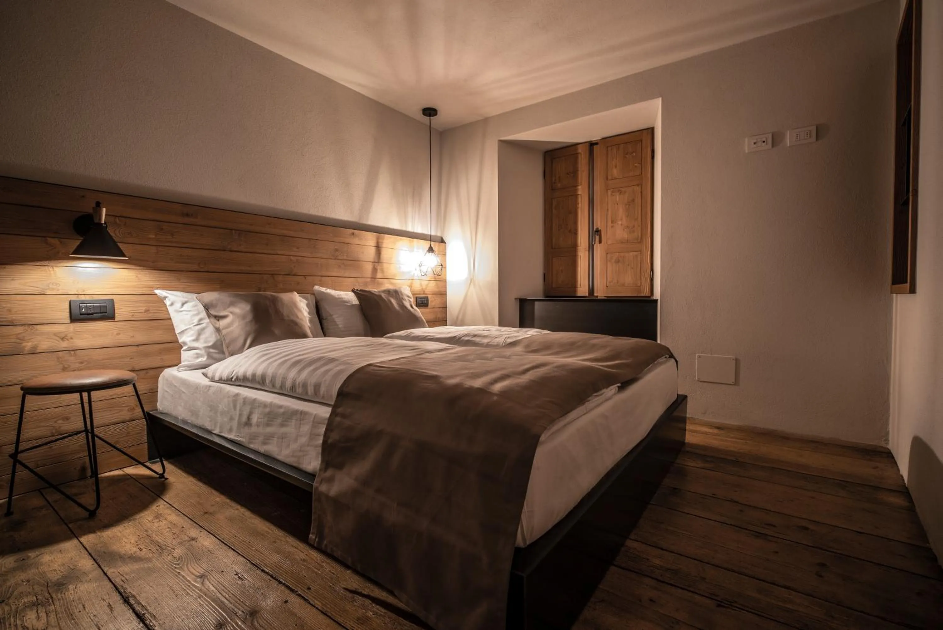 Bed in Casa Pasini-Foresteria