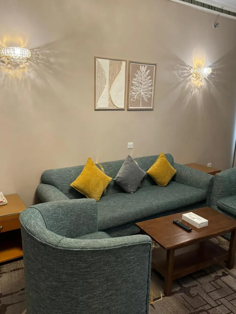 Seating area in Emaar Grand Hotel