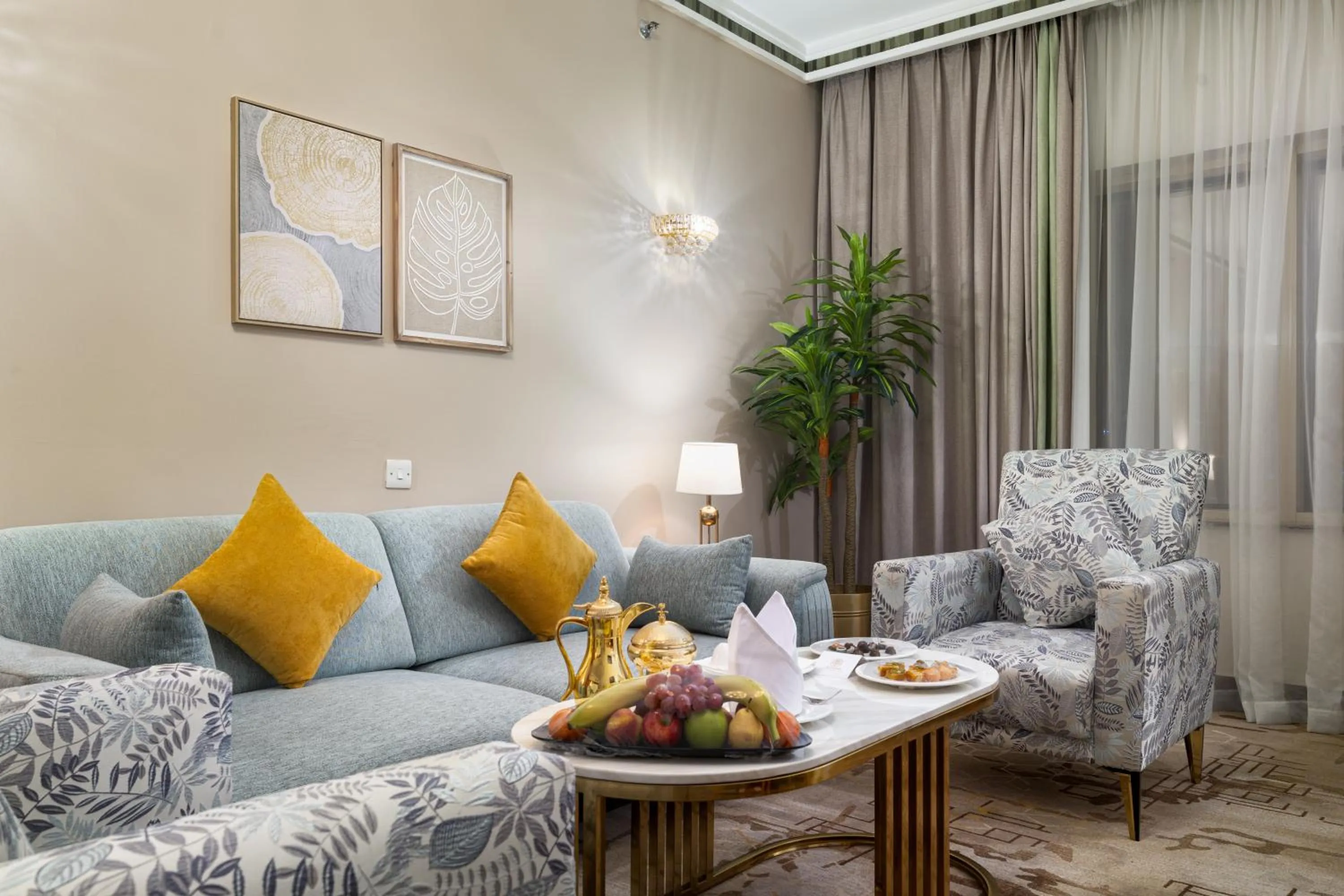 Living room in Emaar Grand Hotel