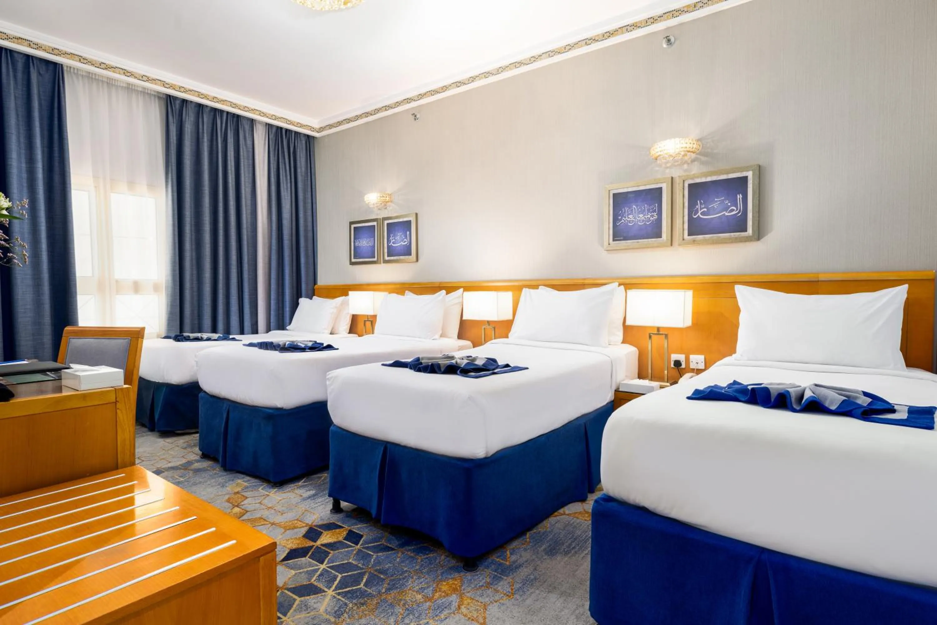 Bedroom, Bed in Emaar Grand Hotel