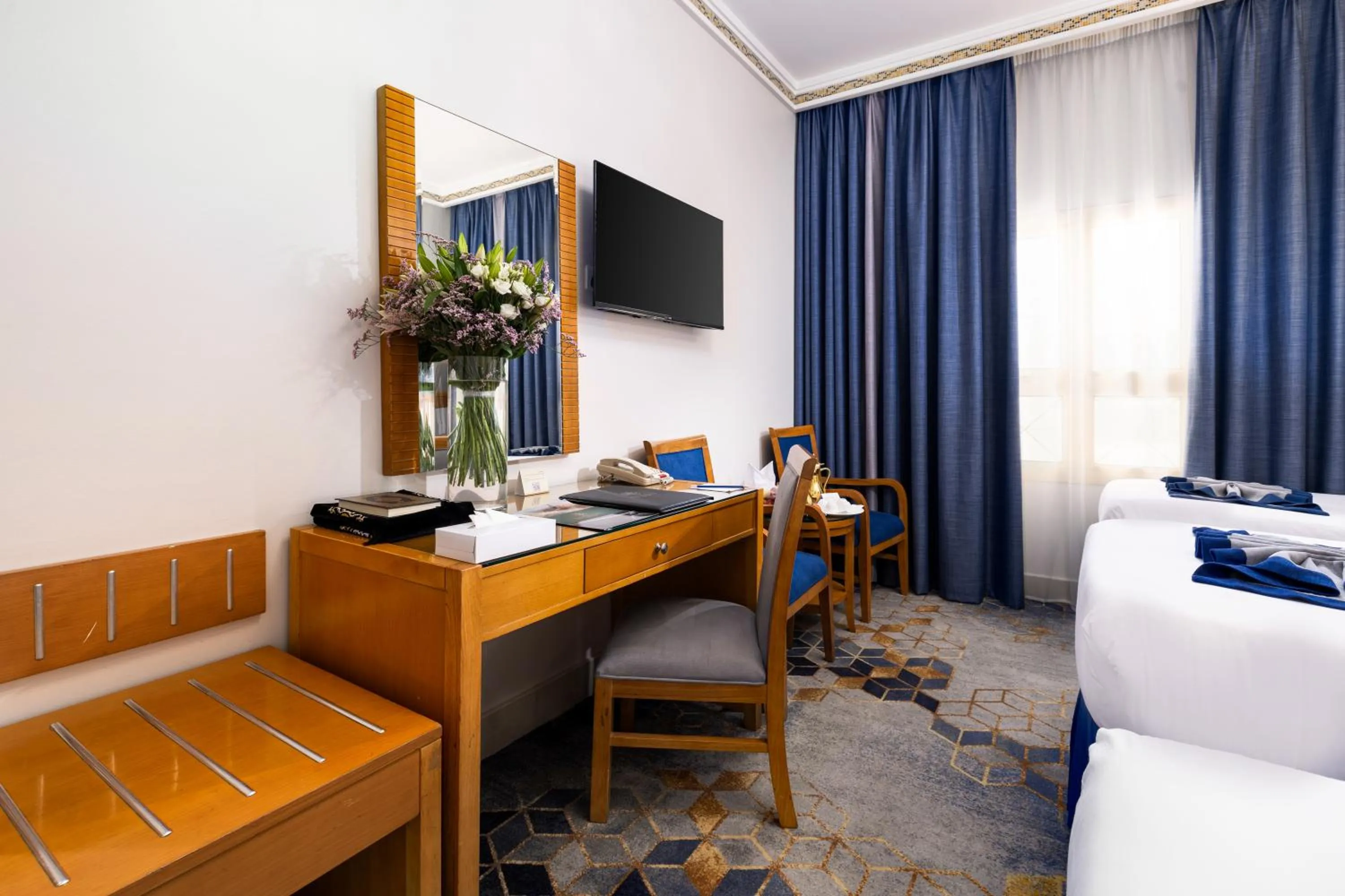 TV and multimedia, Bed in Emaar Grand Hotel