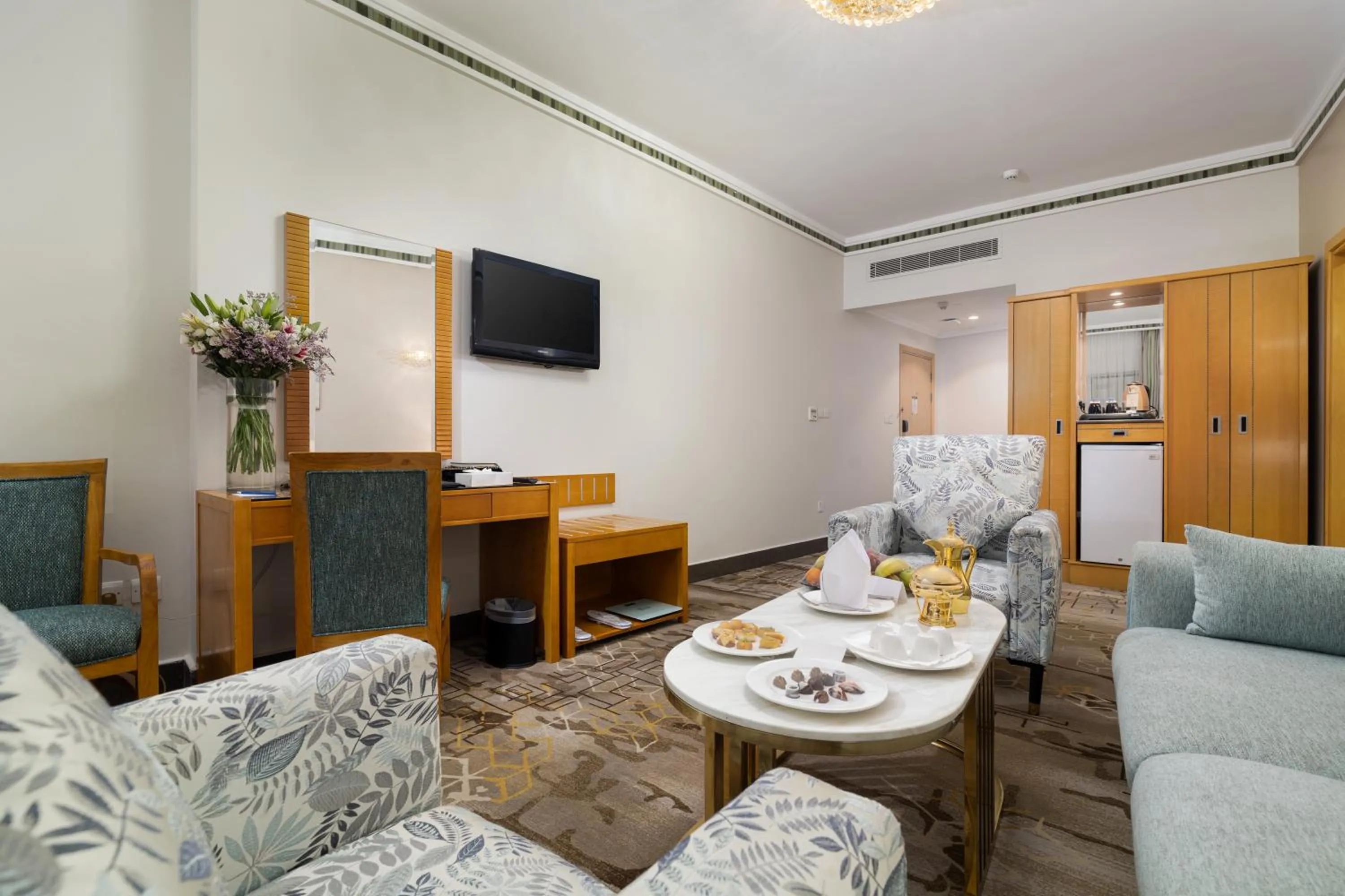 Living room in Emaar Grand Hotel