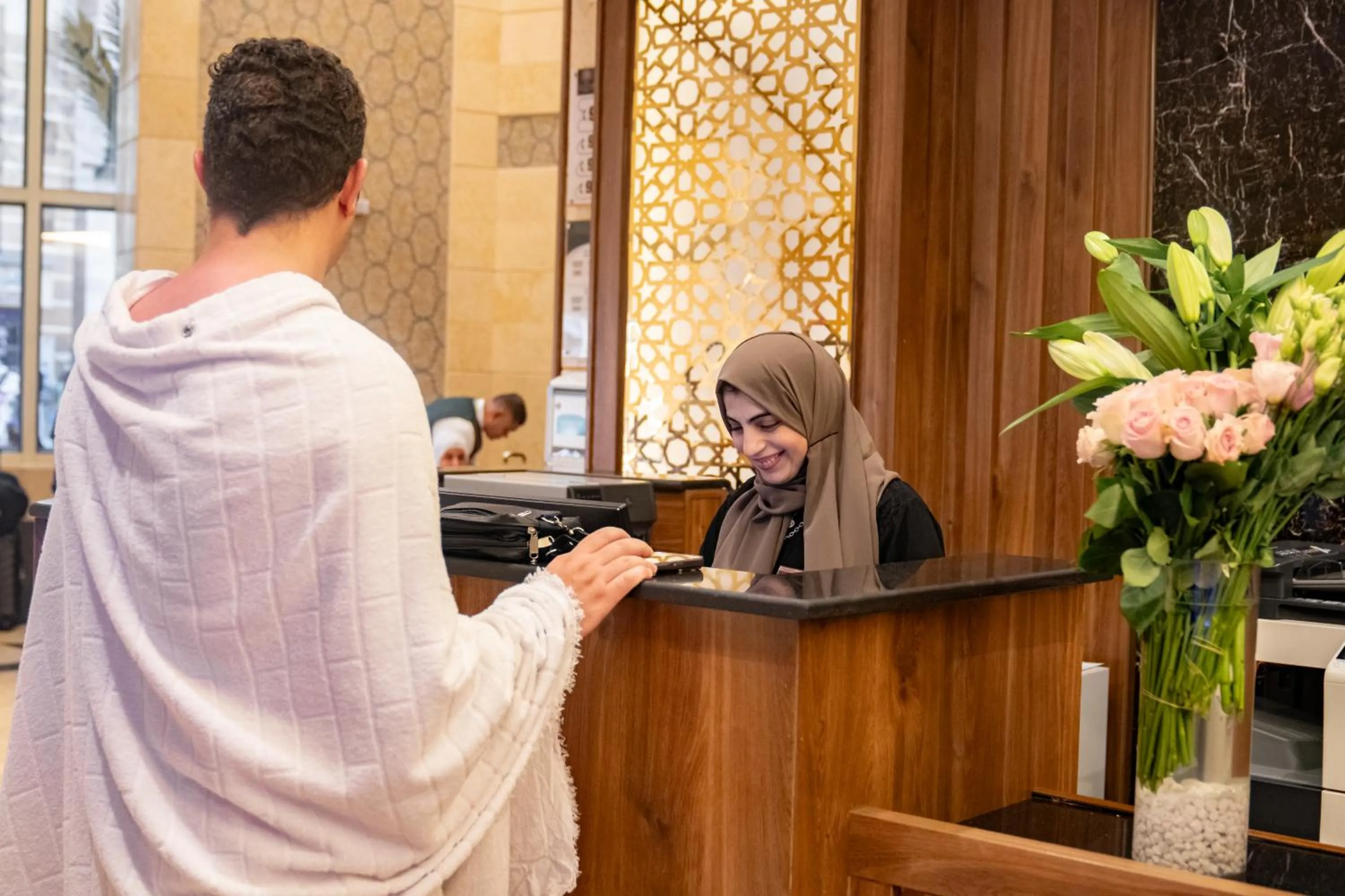 Staff in Emaar Grand Hotel