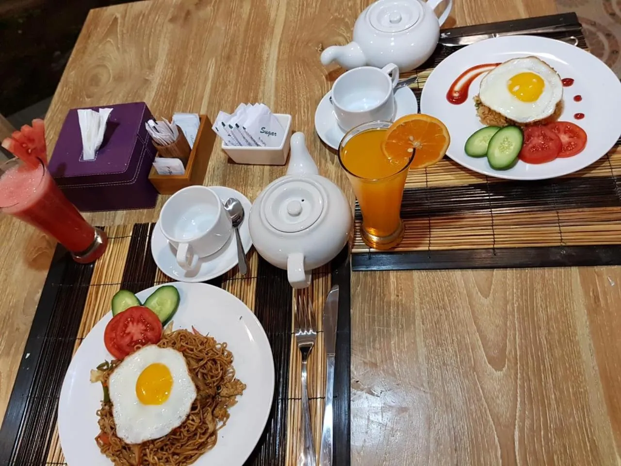 Breakfast in The Lucky Cottage