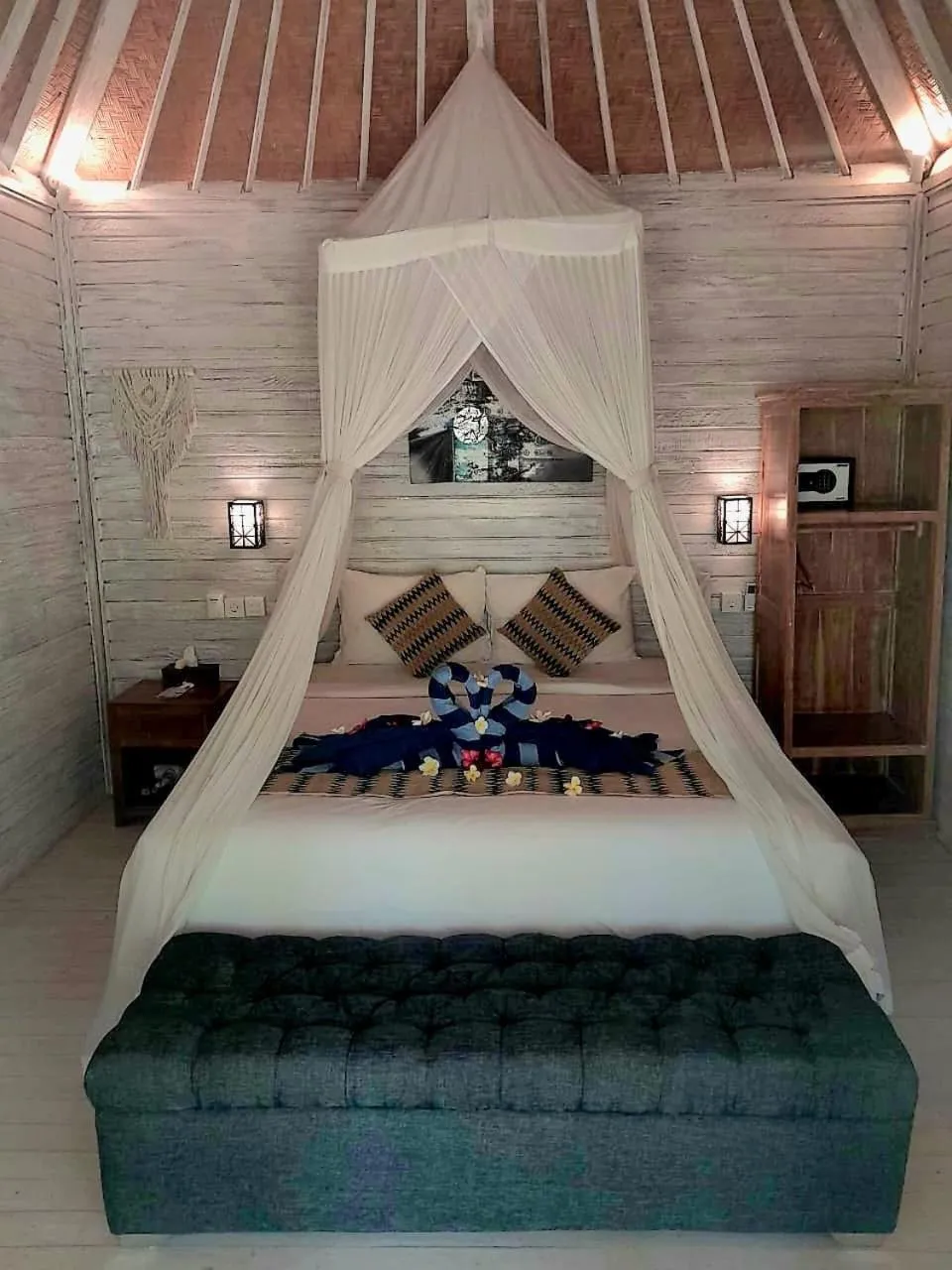 Bed in The Lucky Cottage